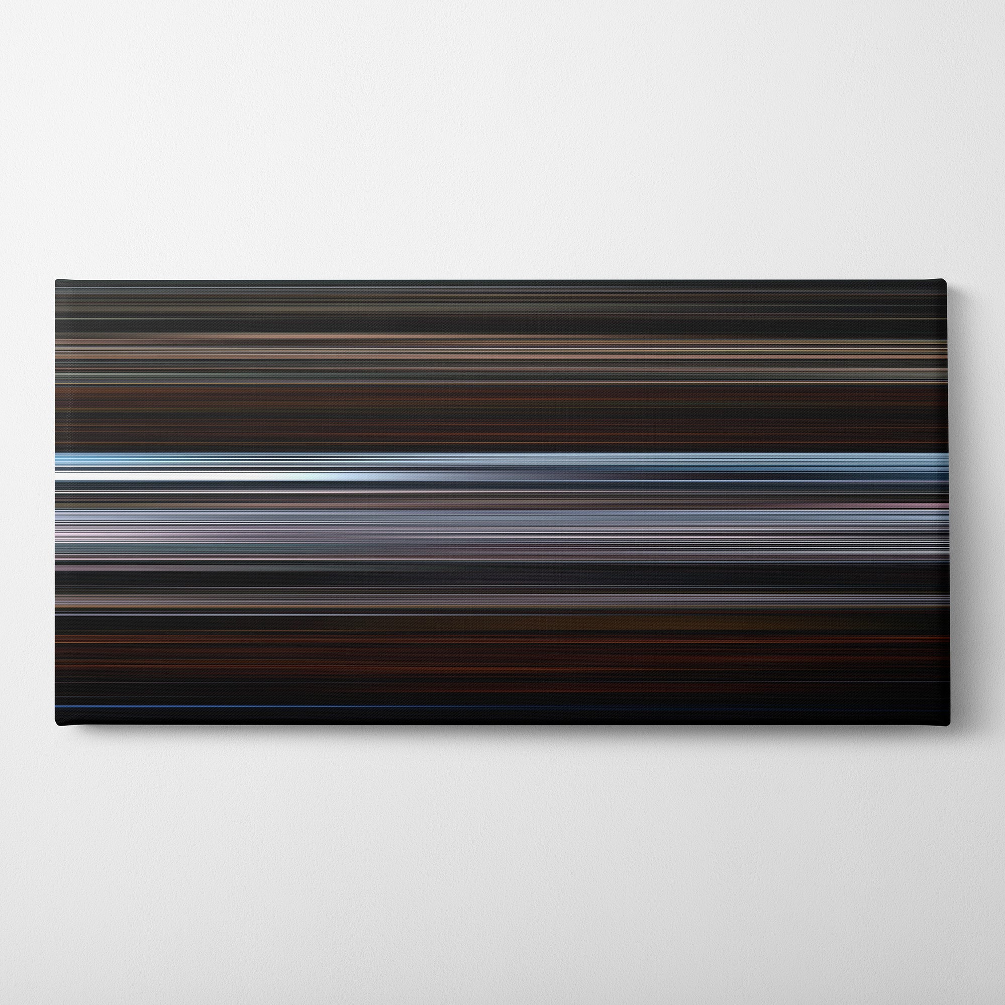 Pig (2021) CineSpectrum Color Spectrum Canvas Print - Horizontal on Wall