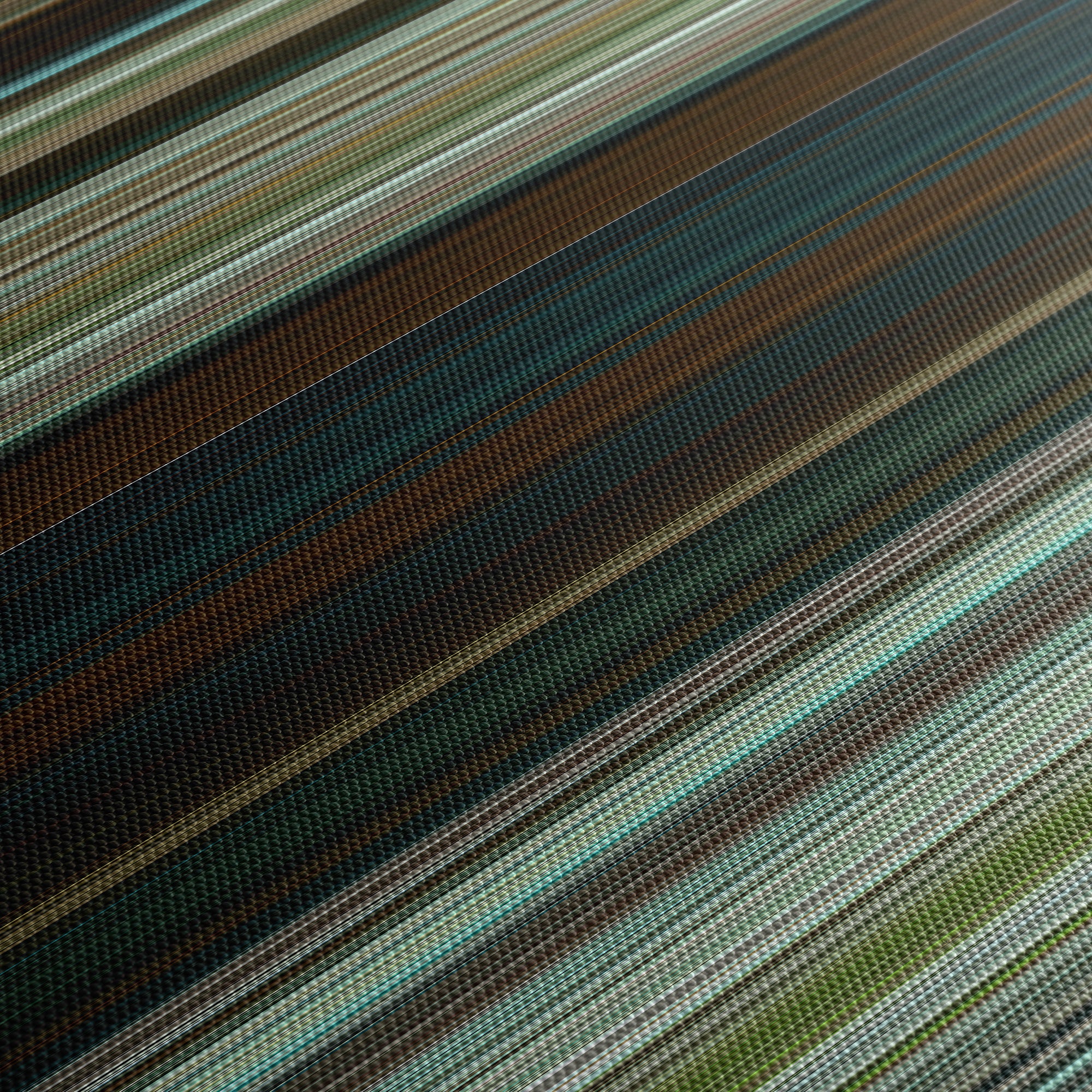 Pirates of the Caribbean - Dead Man's Chest (2006) CineSpectrum Color Spectrum Canvas Print - Close Up of Middle of Print