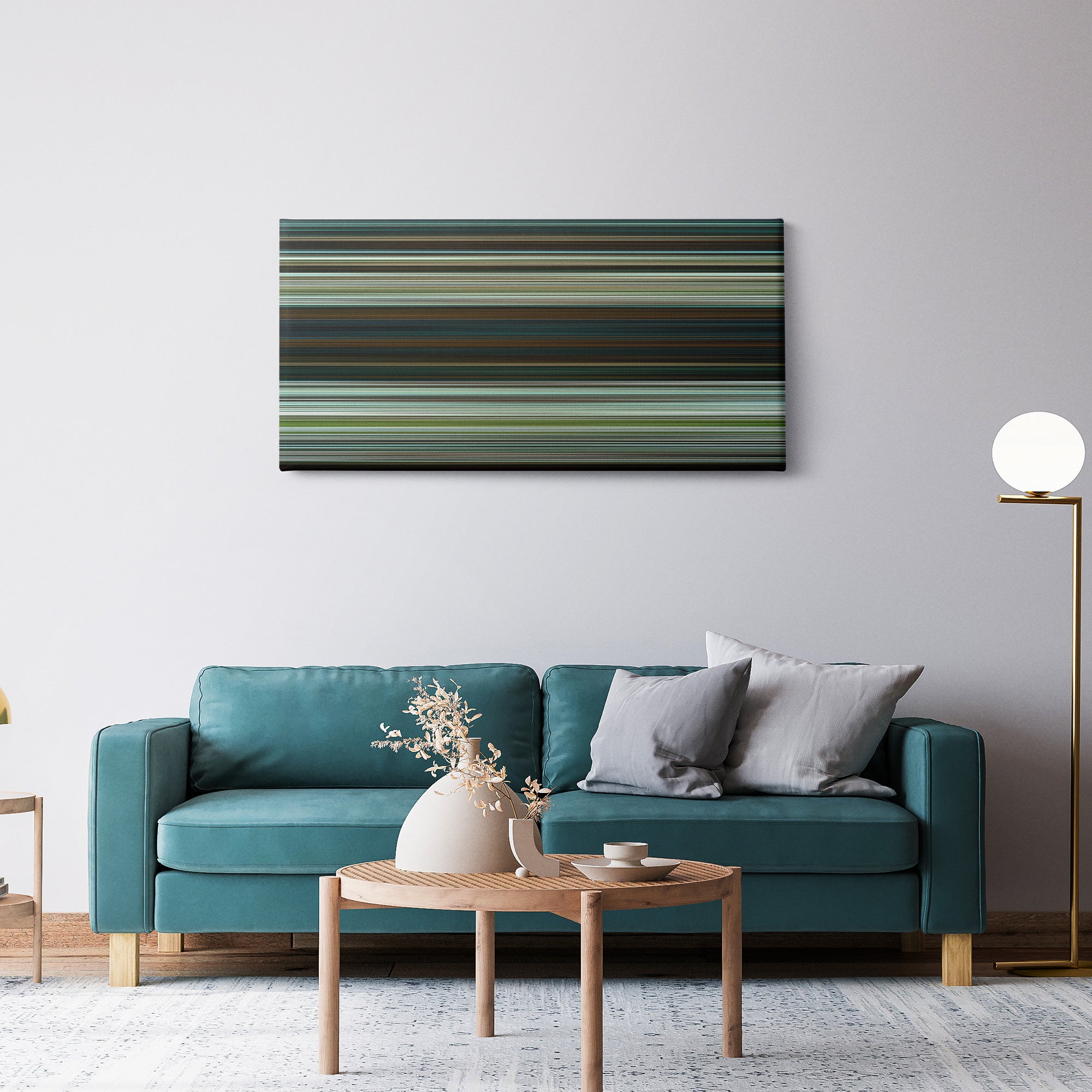 Pirates of the Caribbean - Dead Man's Chest (2006) CineSpectrum Color Spectrum Canvas Print - Hanging Horizontal on Wall in Room