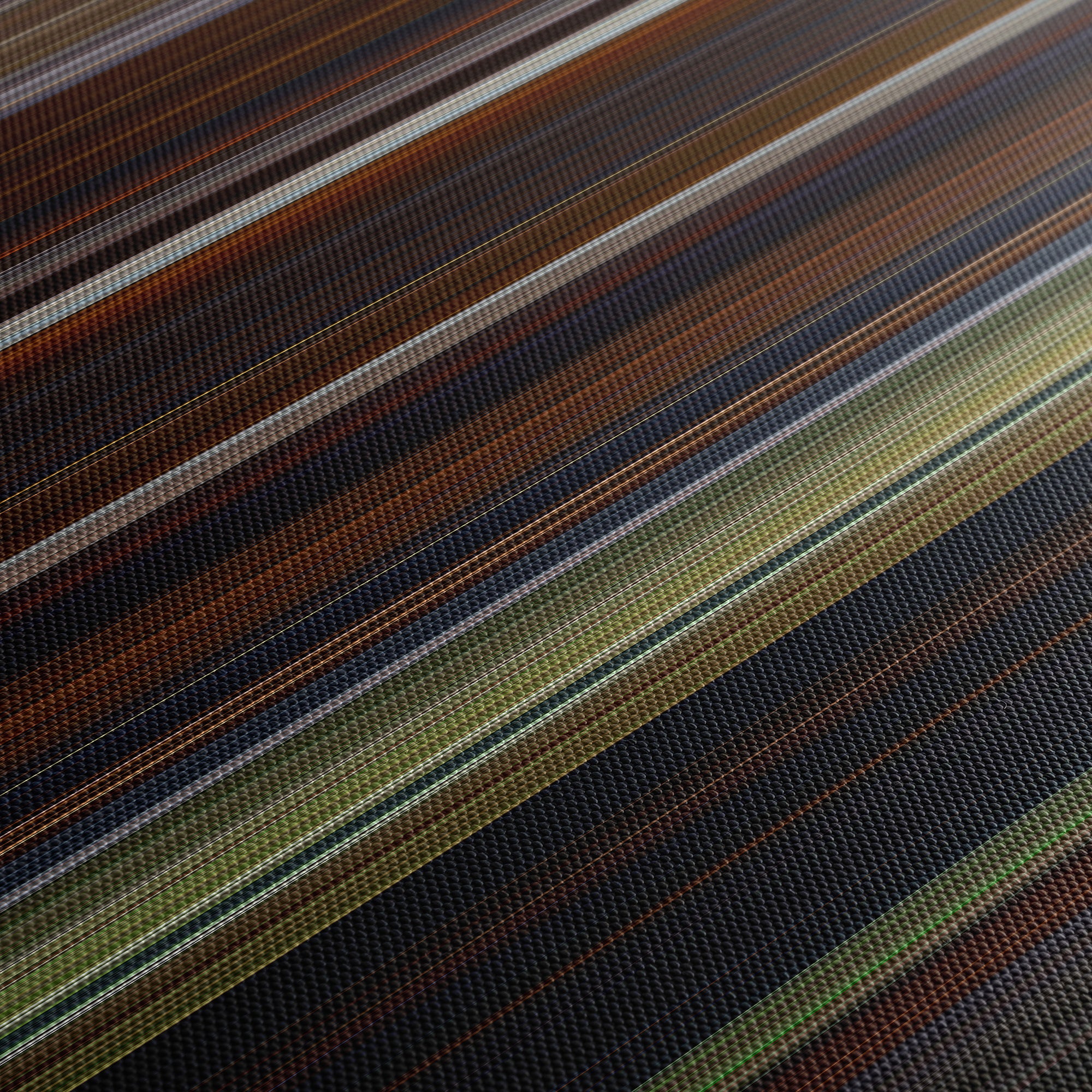 Pirates of the Caribbean - On Stranger Tides (2011) CineSpectrum Color Spectrum Canvas Print - Close Up of Middle of Print