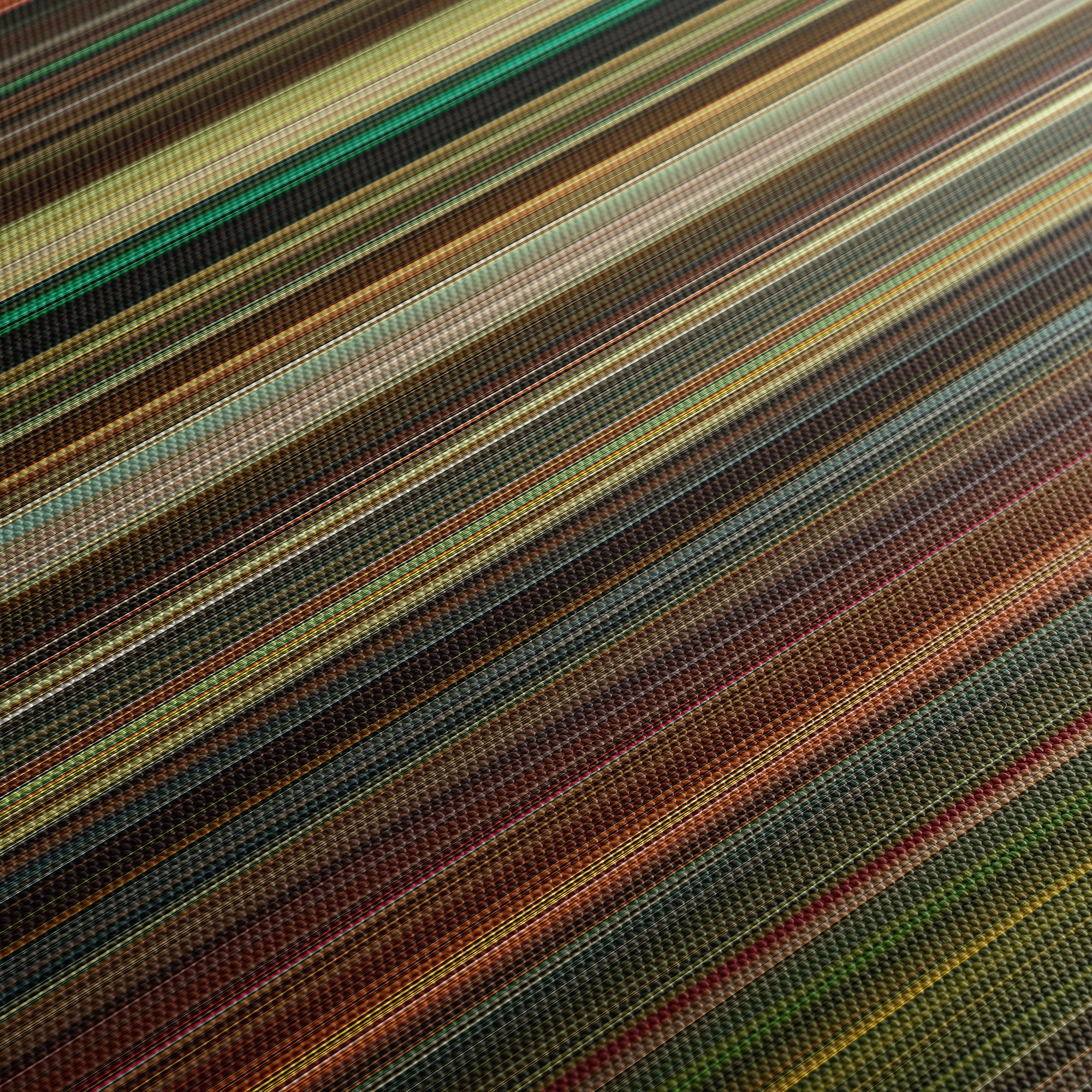 Planet Terror (2007) CineSpectrum Color Spectrum Canvas Print - Close Up of Middle of Print