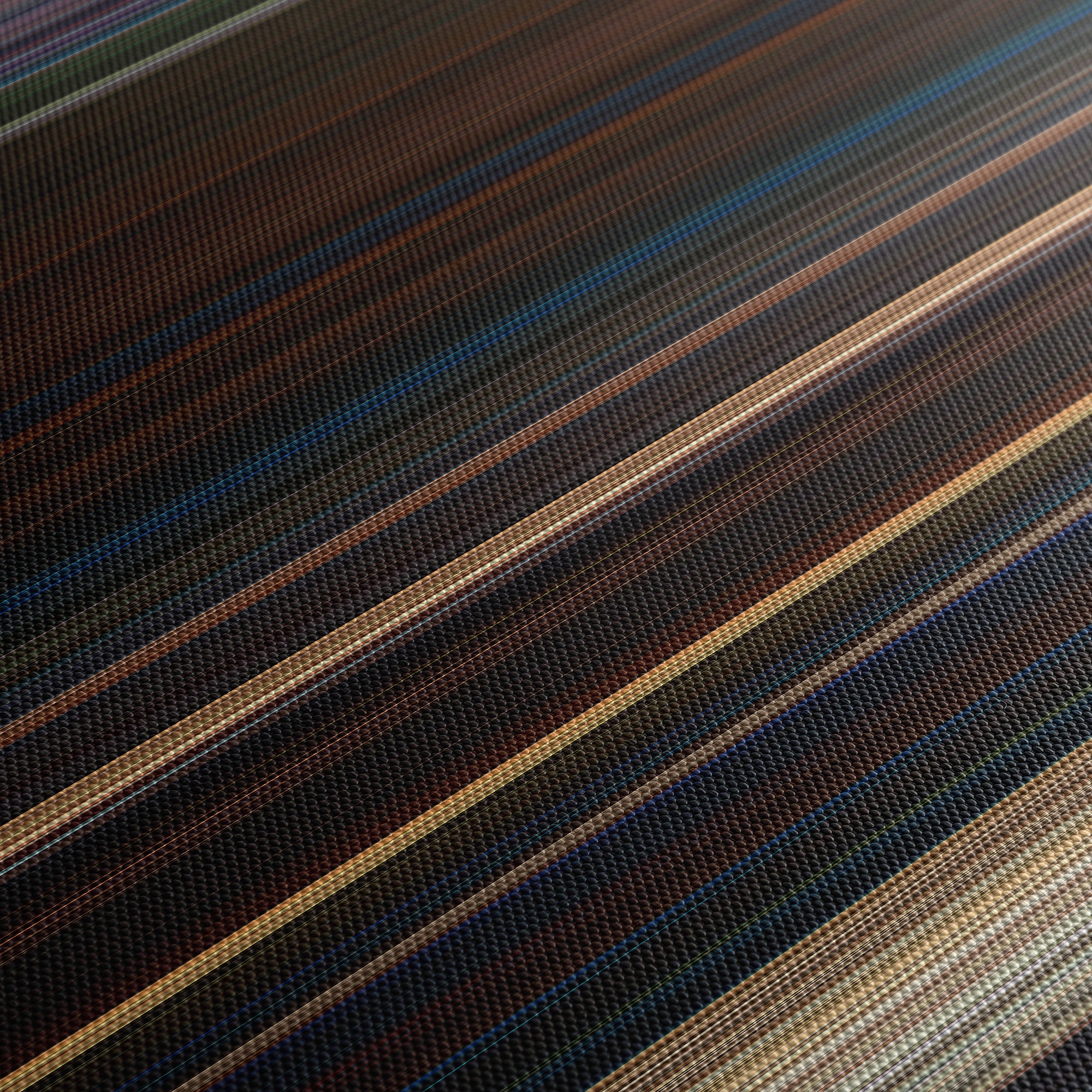 Planet of the Apes (2001) CineSpectrum Color Spectrum Canvas Print - Close Up of Middle of Print