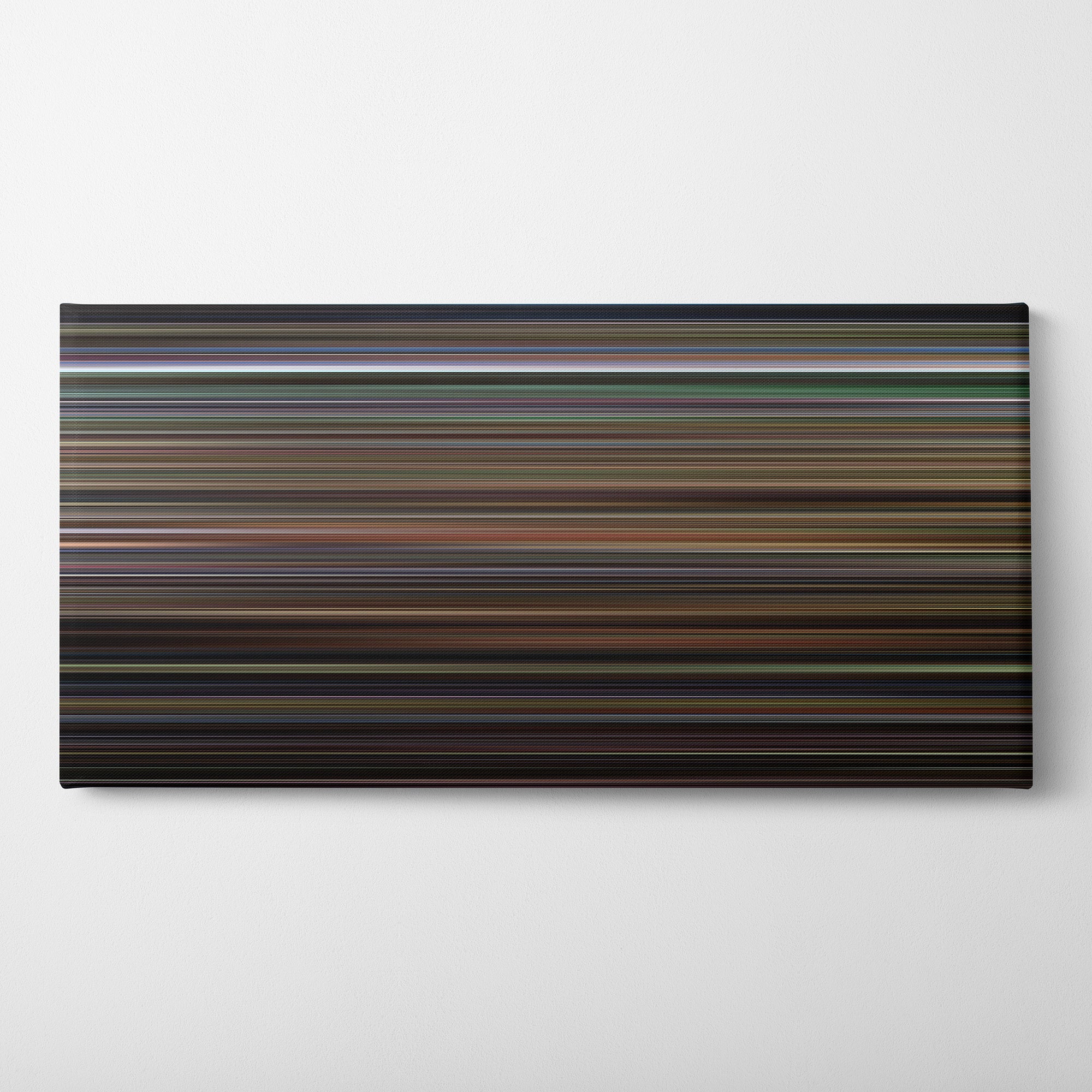 Police Academy 2 - Their First Assignment (1985) CineSpectrum Color Spectrum Canvas Print - Horizontal on Wall
