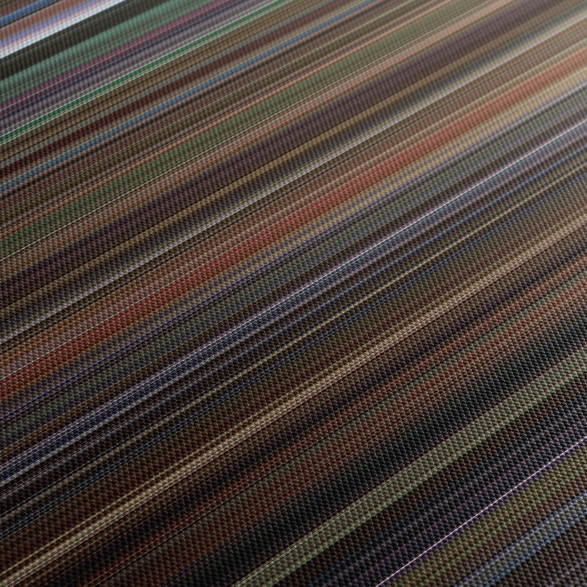 Police Academy 2 - Their First Assignment (1985) CineSpectrum Color Spectrum Canvas Print - Close Up of Middle of Print