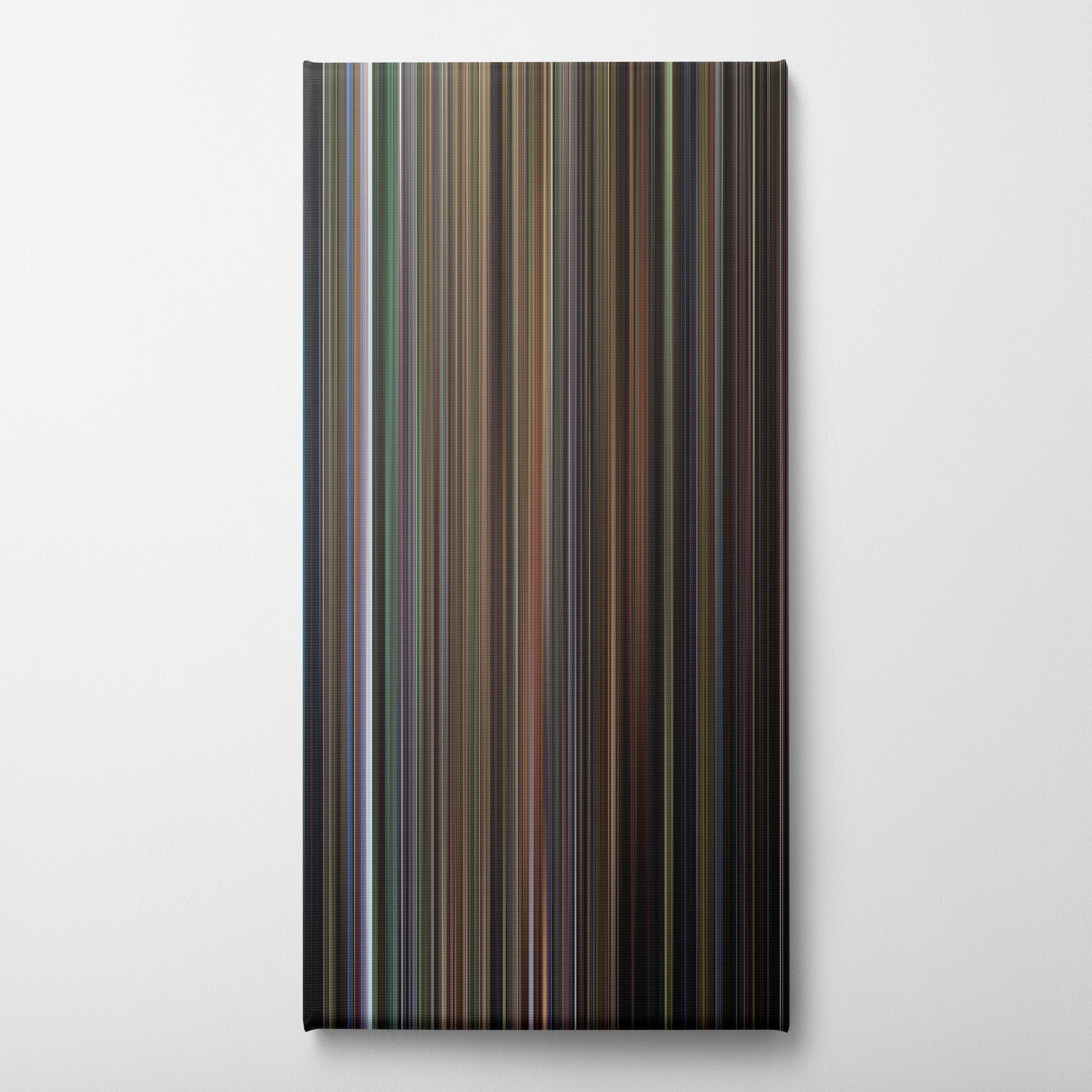 Police Academy 2 - Their First Assignment (1985) CineSpectrum Color Spectrum Canvas Print - Vertical on Wall