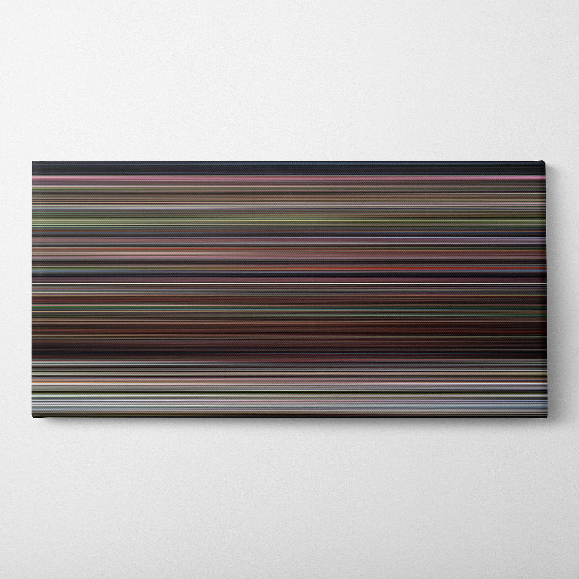 Police Academy 3 - Back In Training (1986) CineSpectrum Color Spectrum Canvas Print - Horizontal on Wall