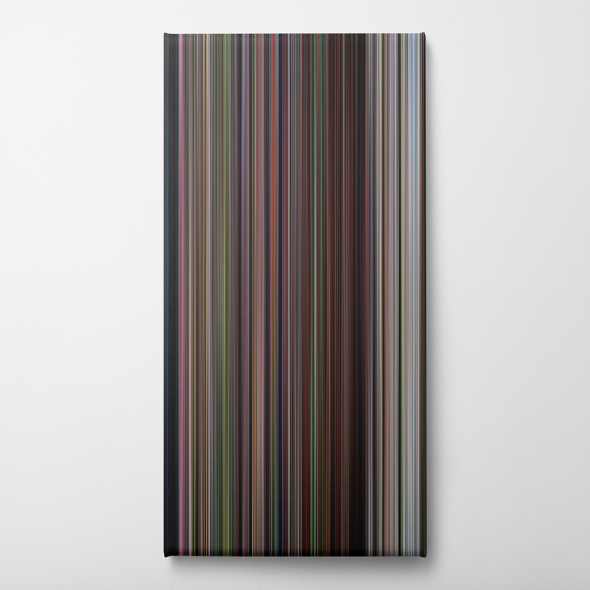 Police Academy 3 - Back In Training (1986) CineSpectrum Color Spectrum Canvas Print - Vertical on Wall
