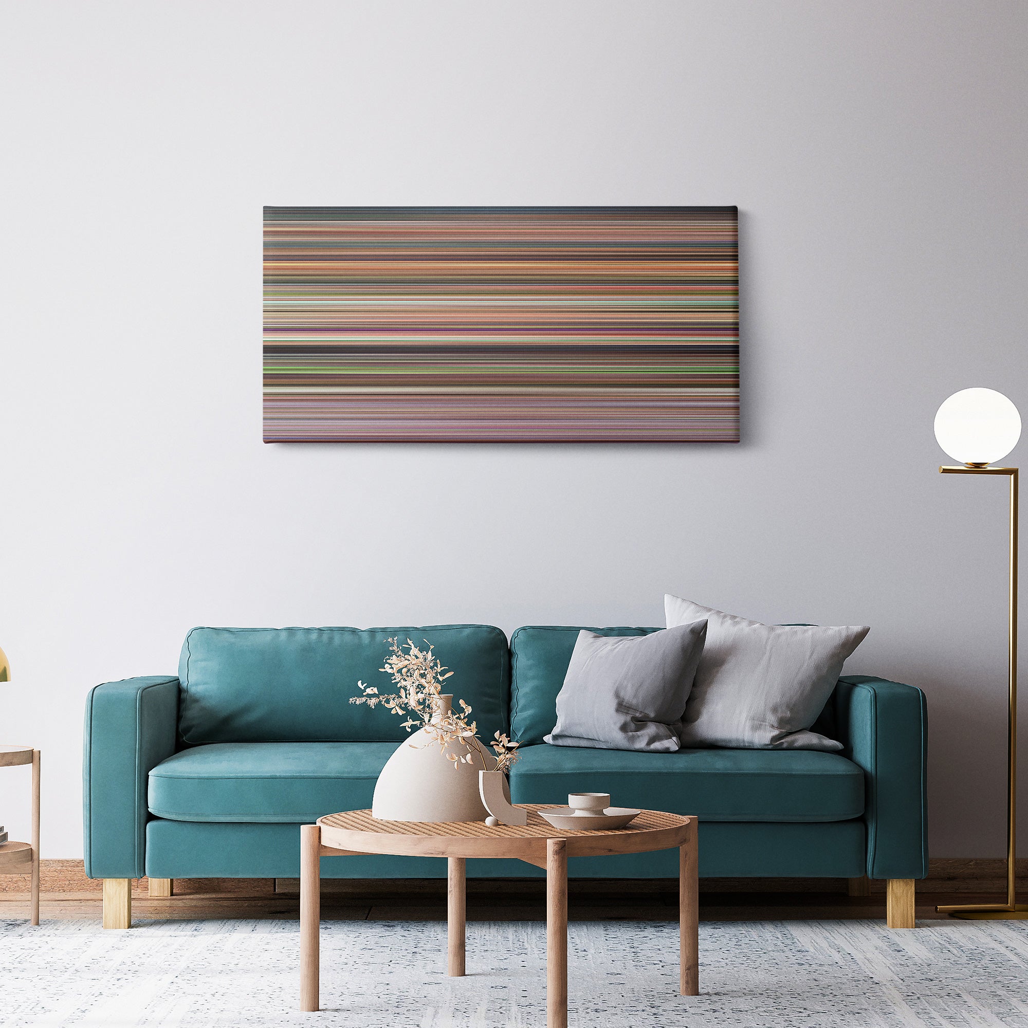 Police Academy 4 - Citizens On Patrol (1987) CineSpectrum Color Spectrum Canvas Print - Hanging Horizontal on Wall in Room