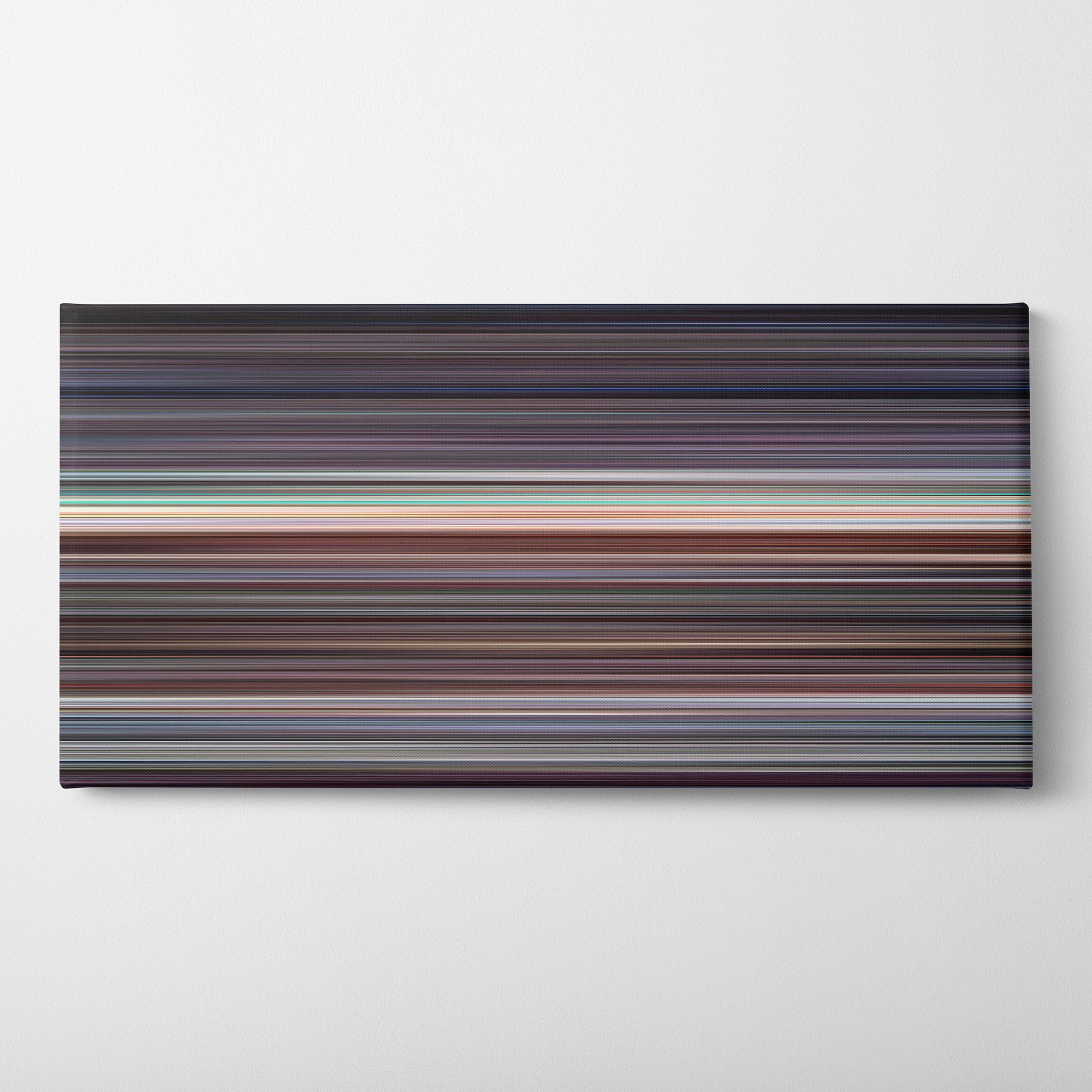 Police Academy 5 - Assignment Miami Beach (1988) CineSpectrum Color Spectrum Canvas Print - Horizontal on Wall