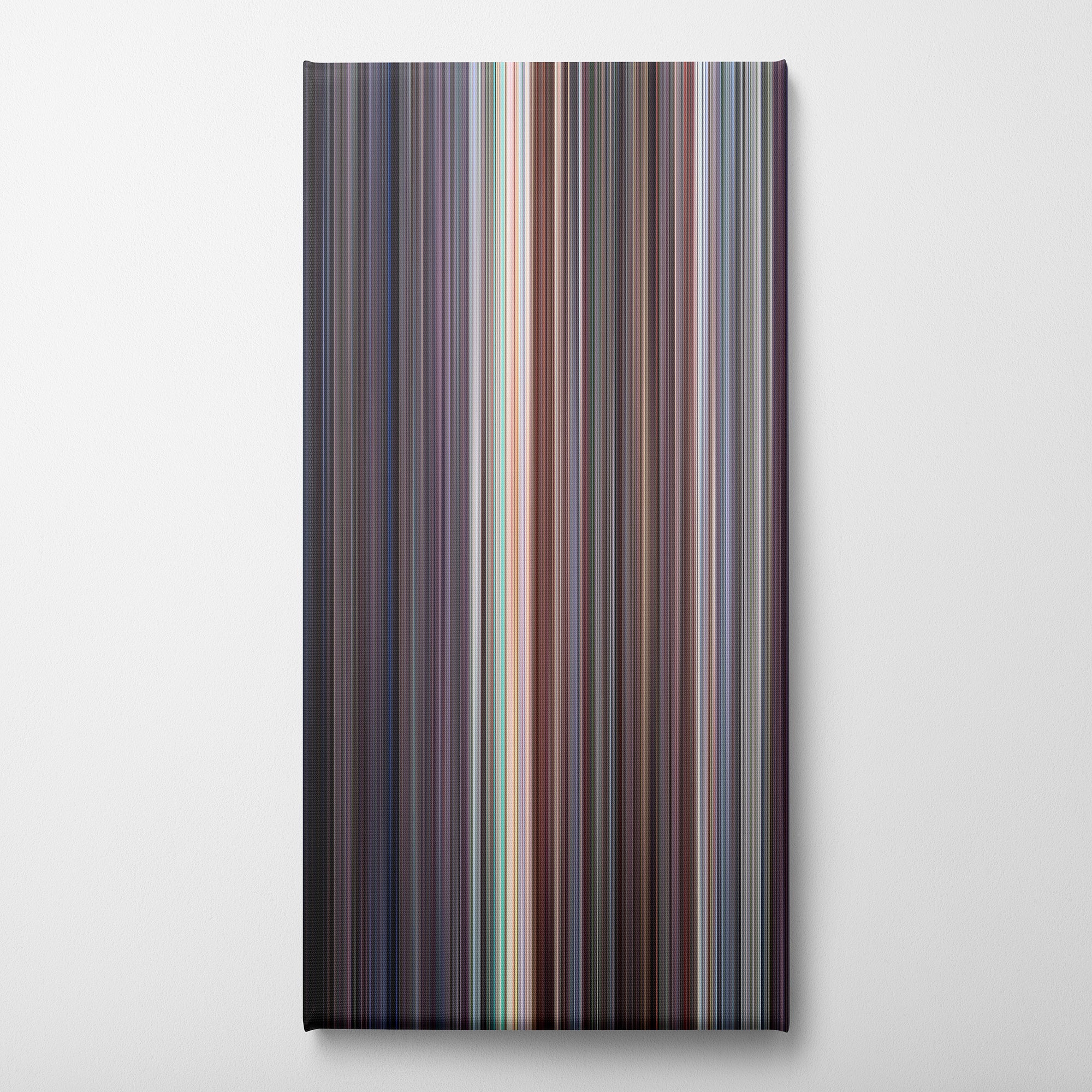 Police Academy 5 - Assignment Miami Beach (1988) CineSpectrum Color Spectrum Canvas Print - Vertical on Wall