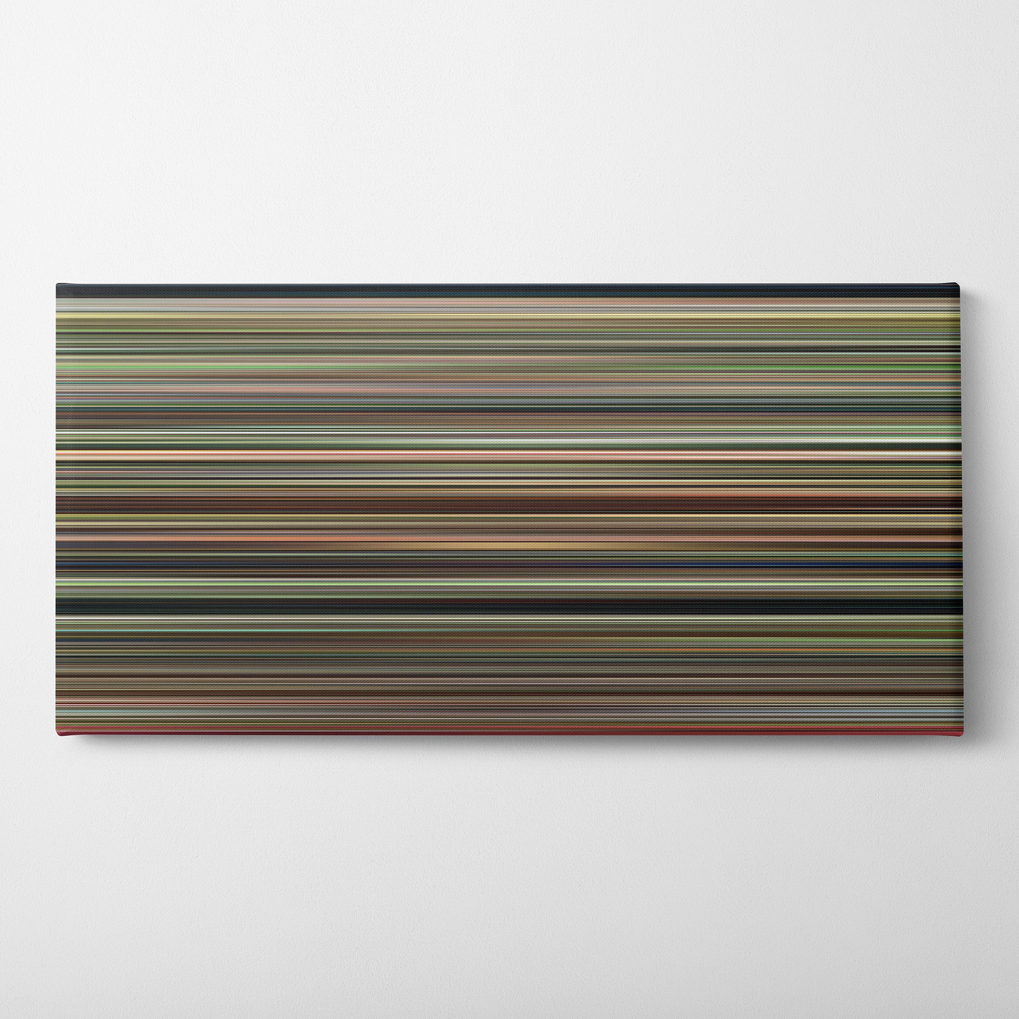 Police Academy (1984) CineSpectrum Color Spectrum Canvas Print - Horizontal on Wall