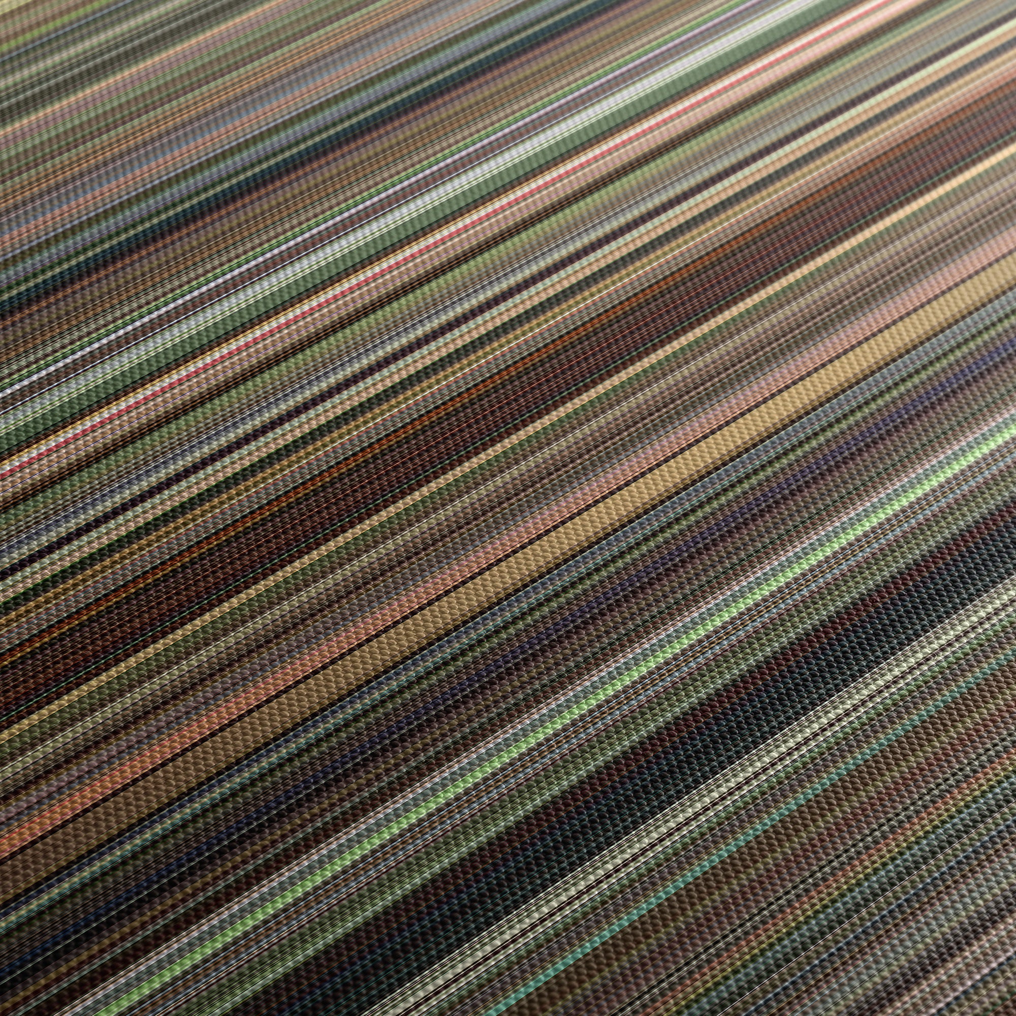 Police Academy (1984) CineSpectrum Color Spectrum Canvas Print - Close Up of Middle of Print