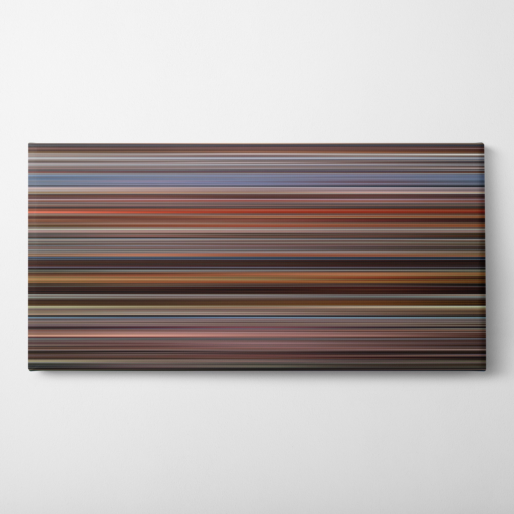 Primal Fear (1996) CineSpectrum Color Spectrum Canvas Print - Horizontal on Wall