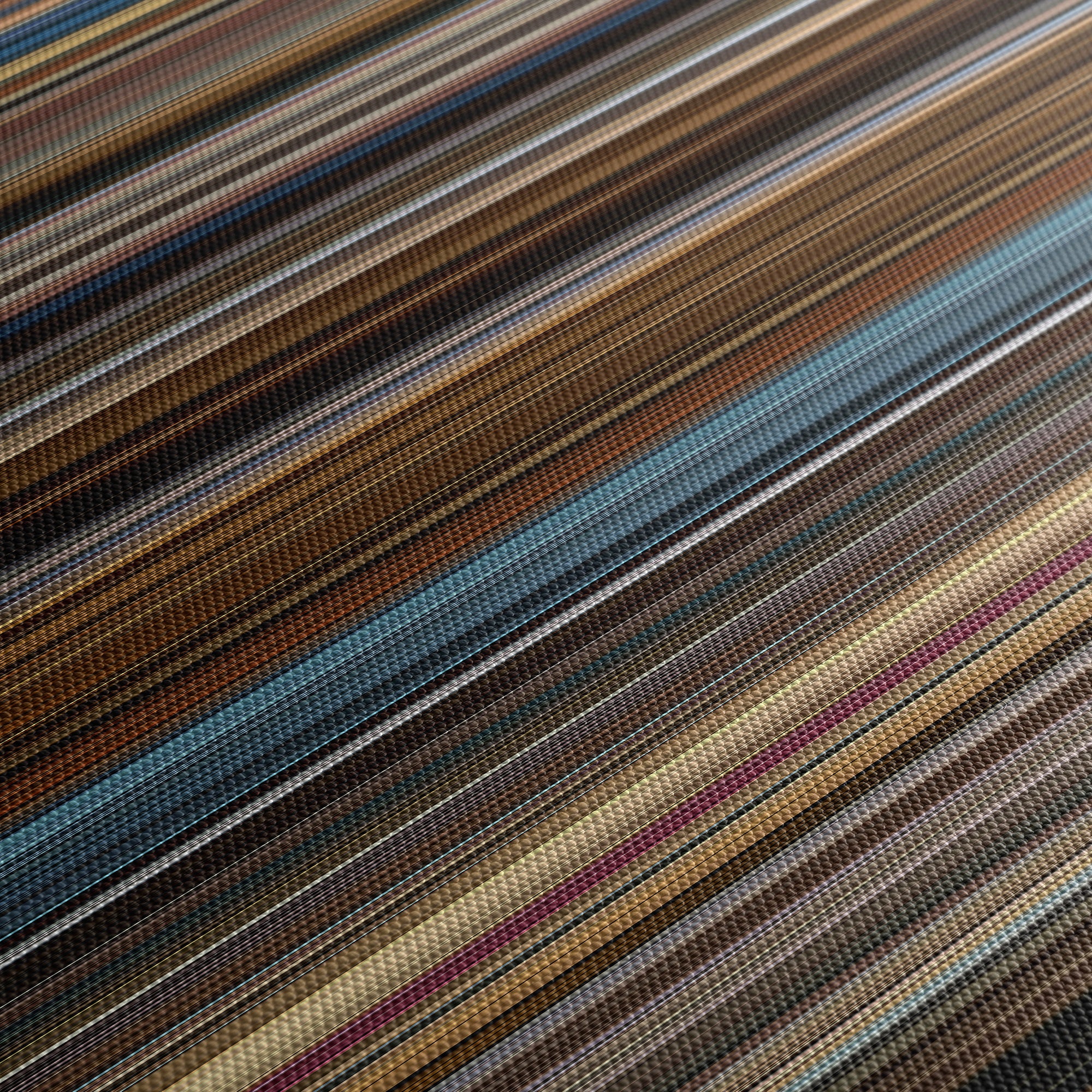 Prisoners (2013) CineSpectrum Color Spectrum Canvas Print - Close Up of Middle of Print