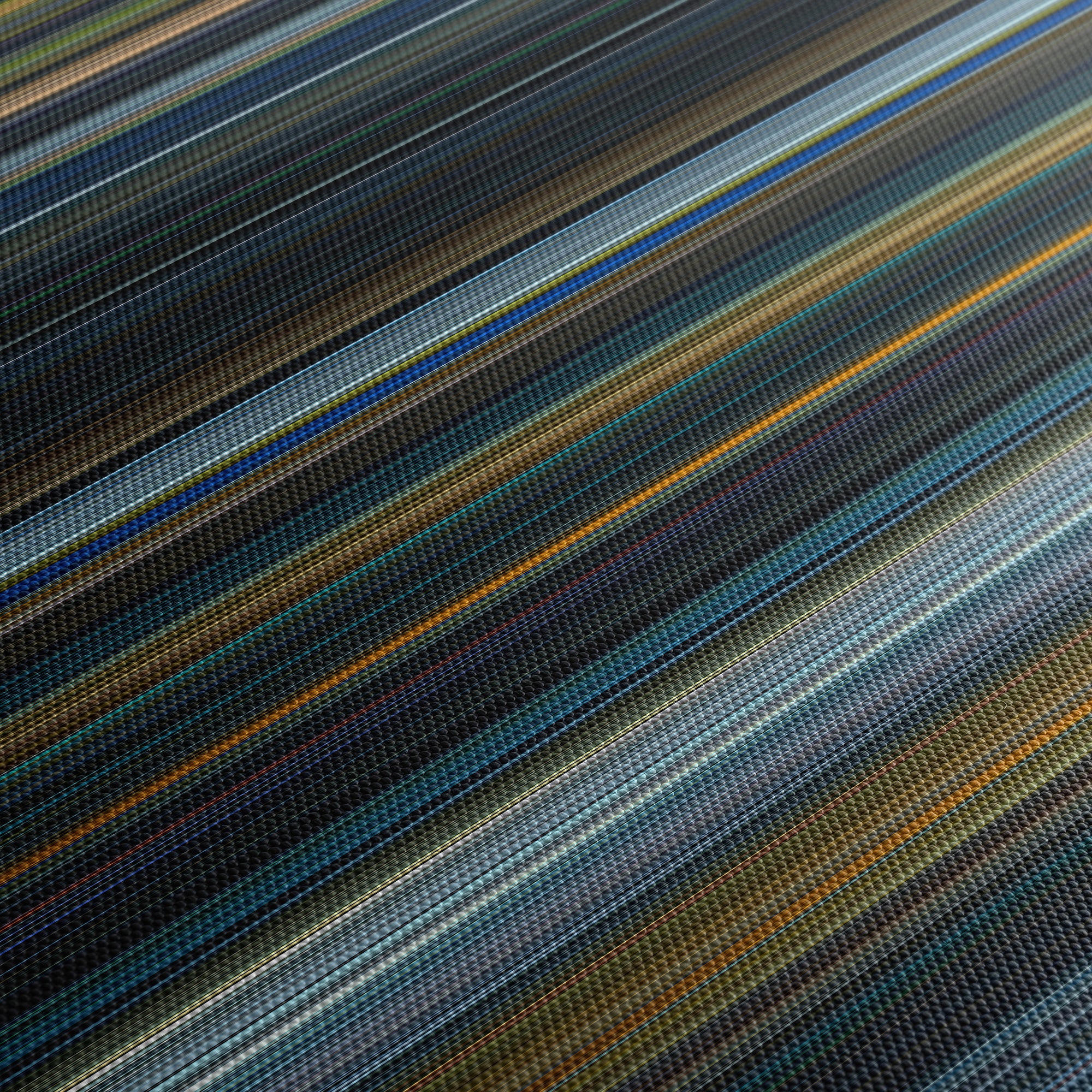 Prometheus (2012) CineSpectrum Color Spectrum Canvas Print - Close Up of Middle of Print