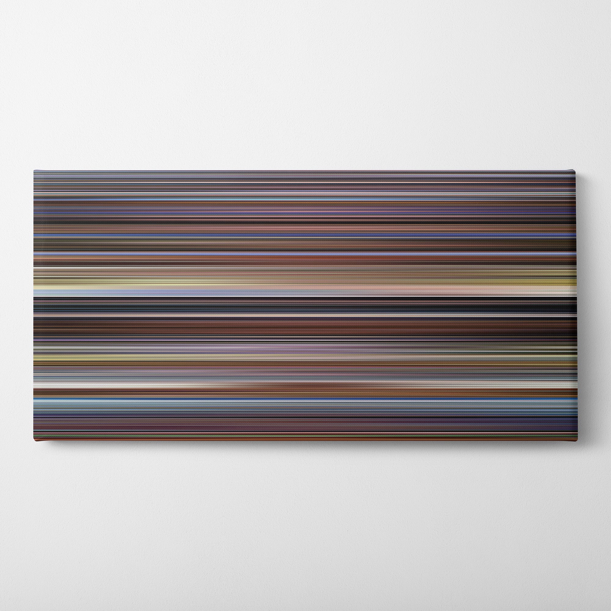 Raising Arizona (1987) CineSpectrum Color Spectrum Canvas Print - Horizontal on Wall