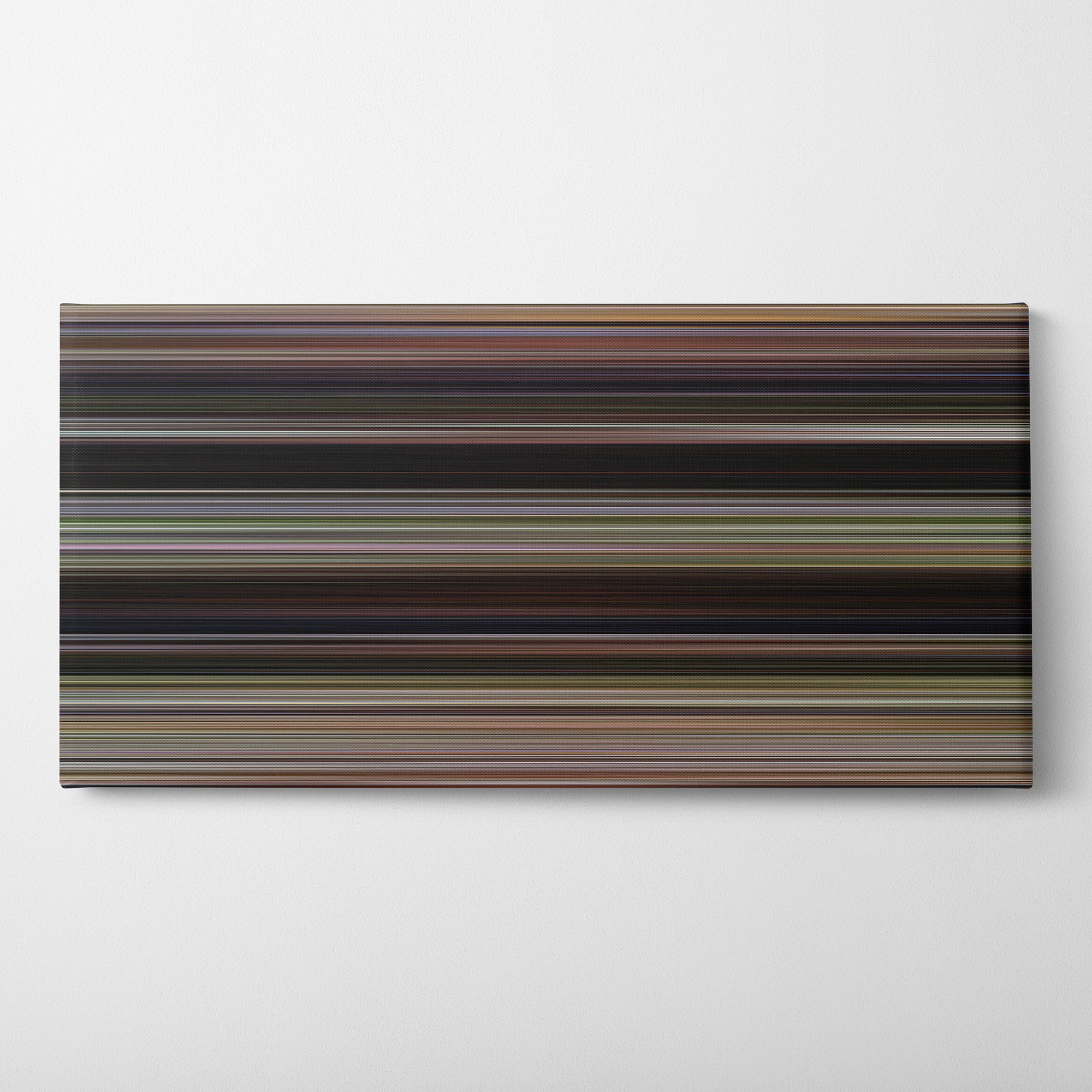 Rambo - First Blood Part II (1985) CineSpectrum Color Spectrum Canvas Print - Horizontal on Wall