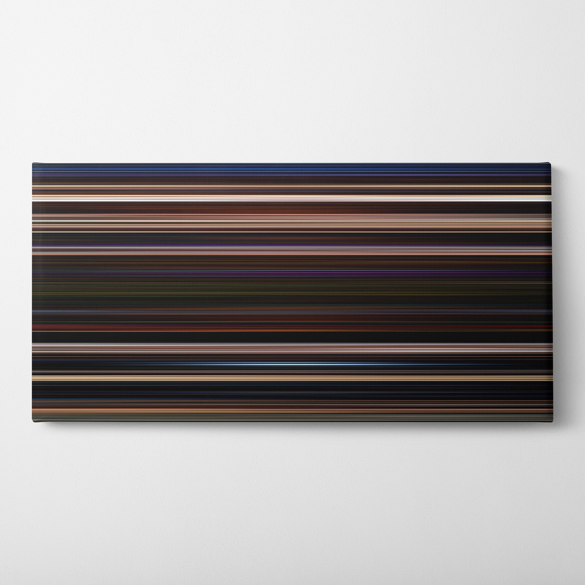 Rambo - Last Blood (2019) CineSpectrum Color Spectrum Canvas Print - Horizontal on Wall