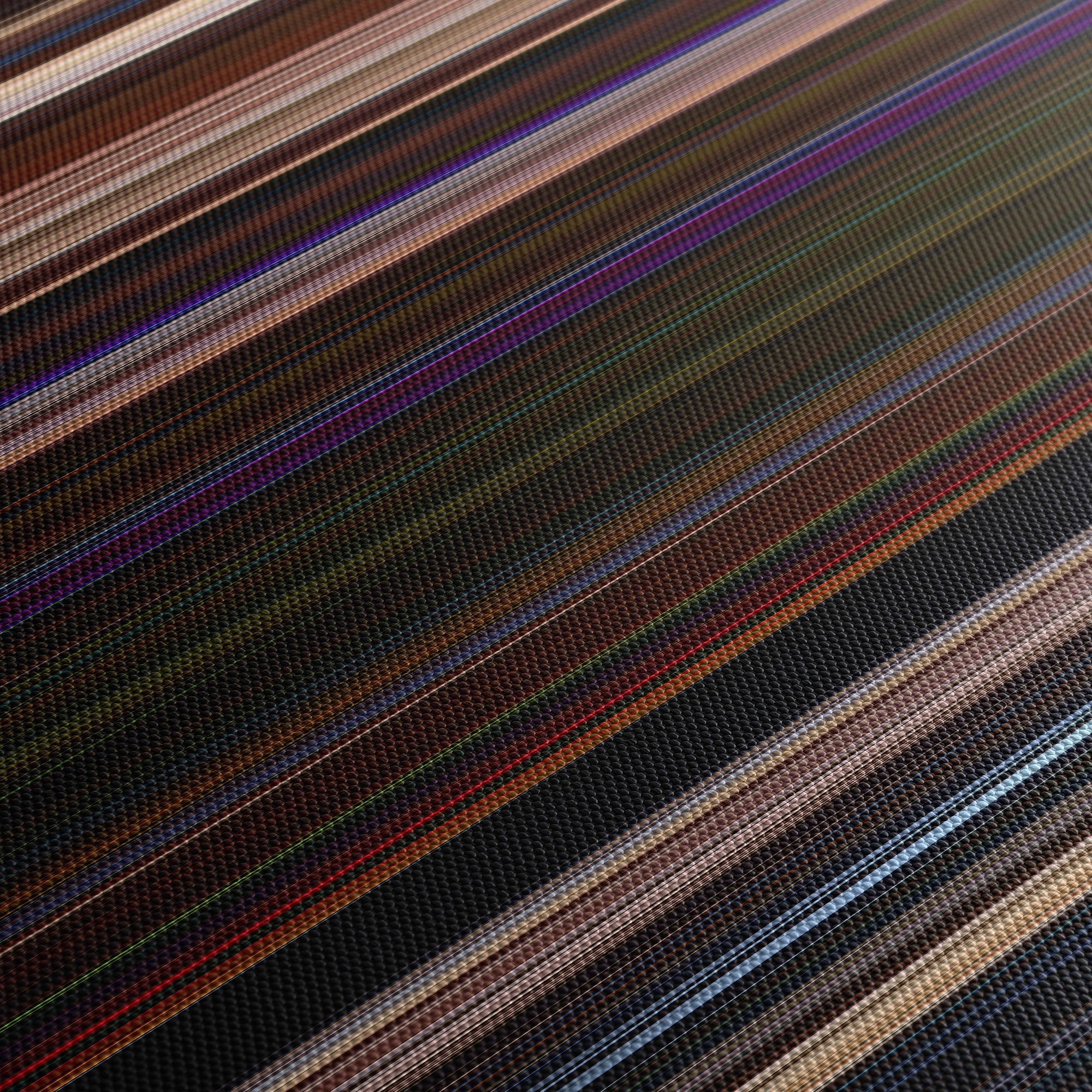 Rambo - Last Blood (2019) CineSpectrum Color Spectrum Canvas Print - Close Up of Middle of Print