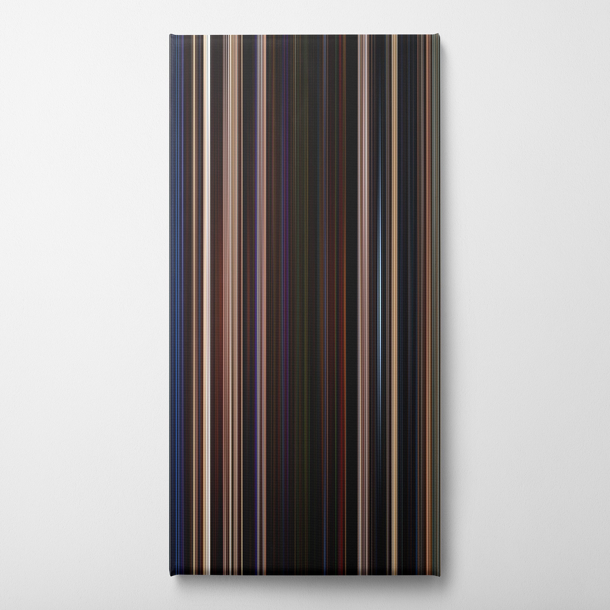 Rambo - Last Blood (2019) CineSpectrum Color Spectrum Canvas Print - Vertical on Wall
