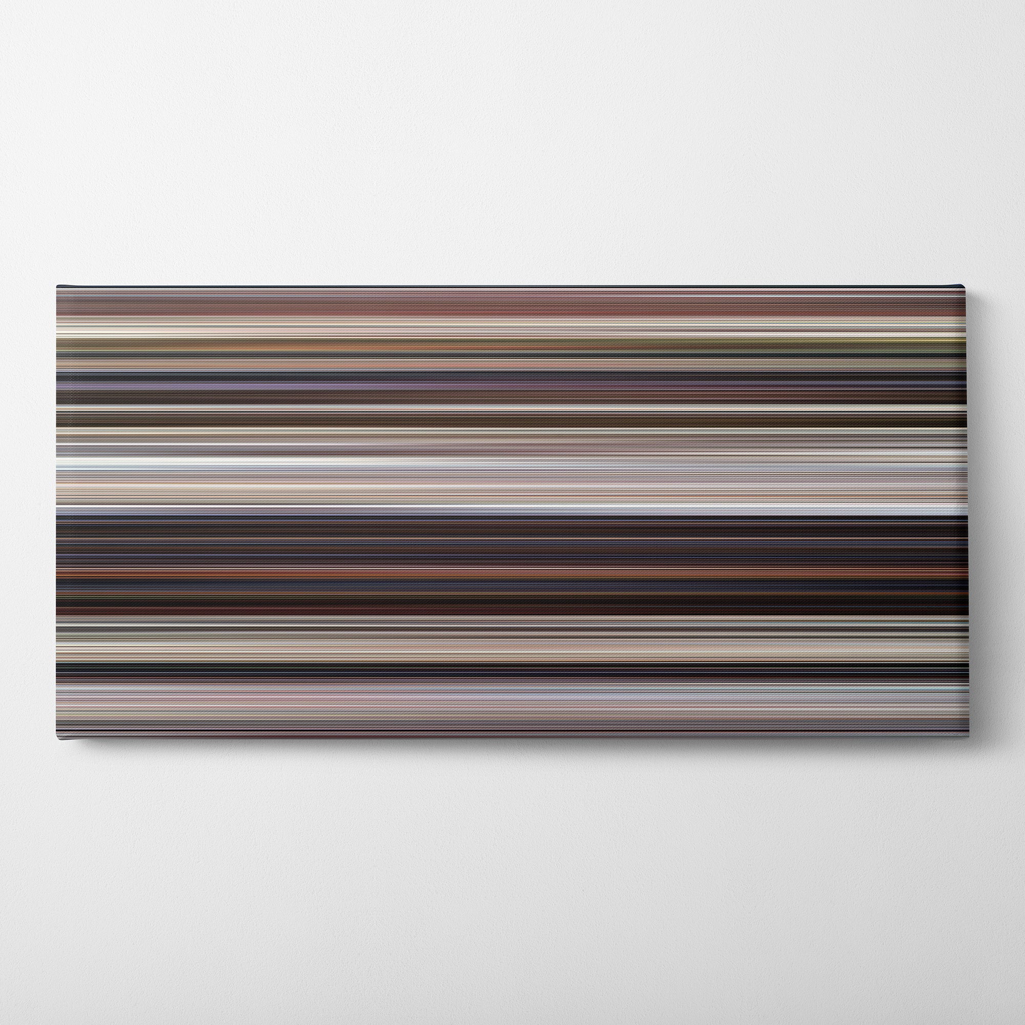 Rambo III (1988) CineSpectrum Color Spectrum Canvas Print - Horizontal on Wall