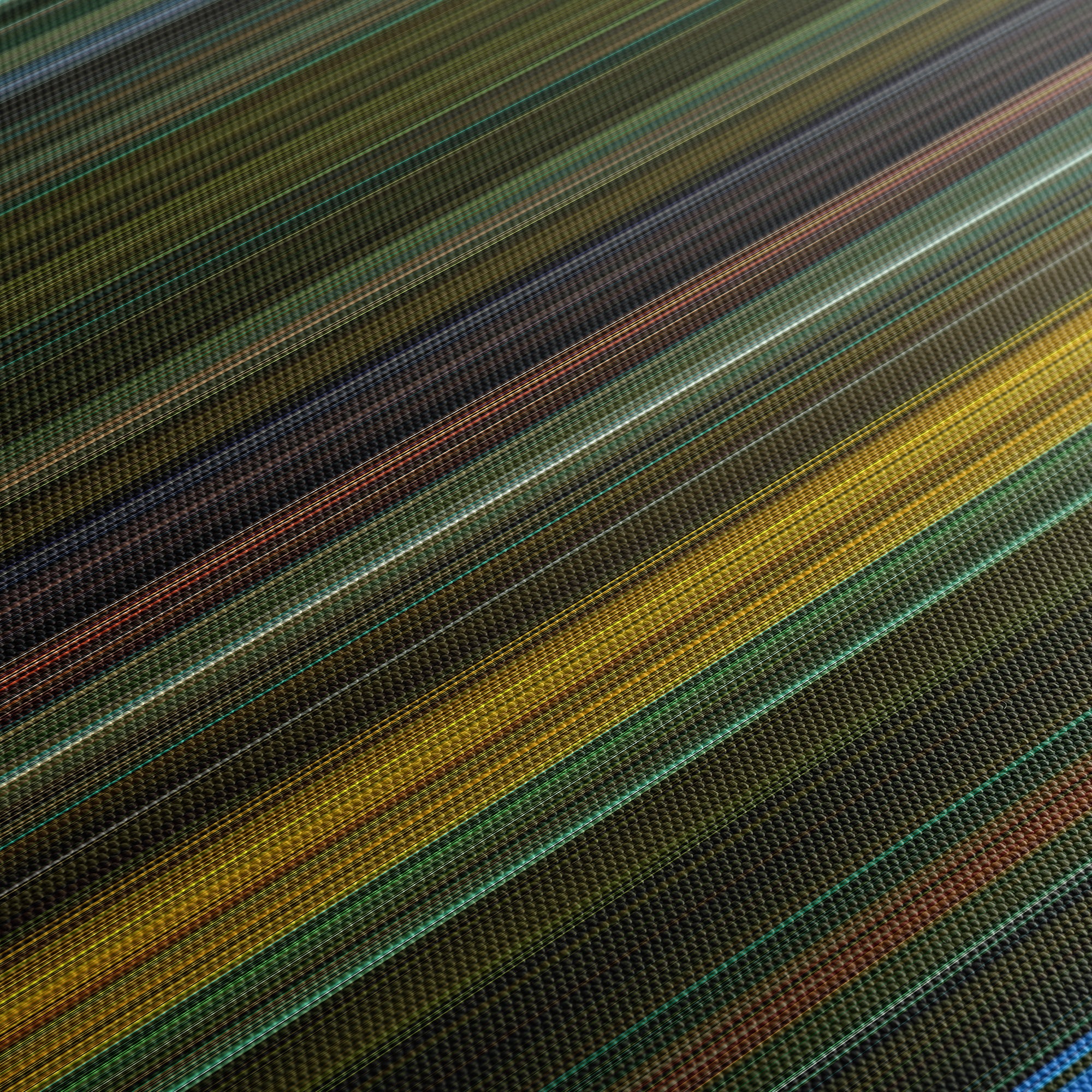 Saw II (2005) CineSpectrum Color Spectrum Canvas Print - Close Up of Middle of Print