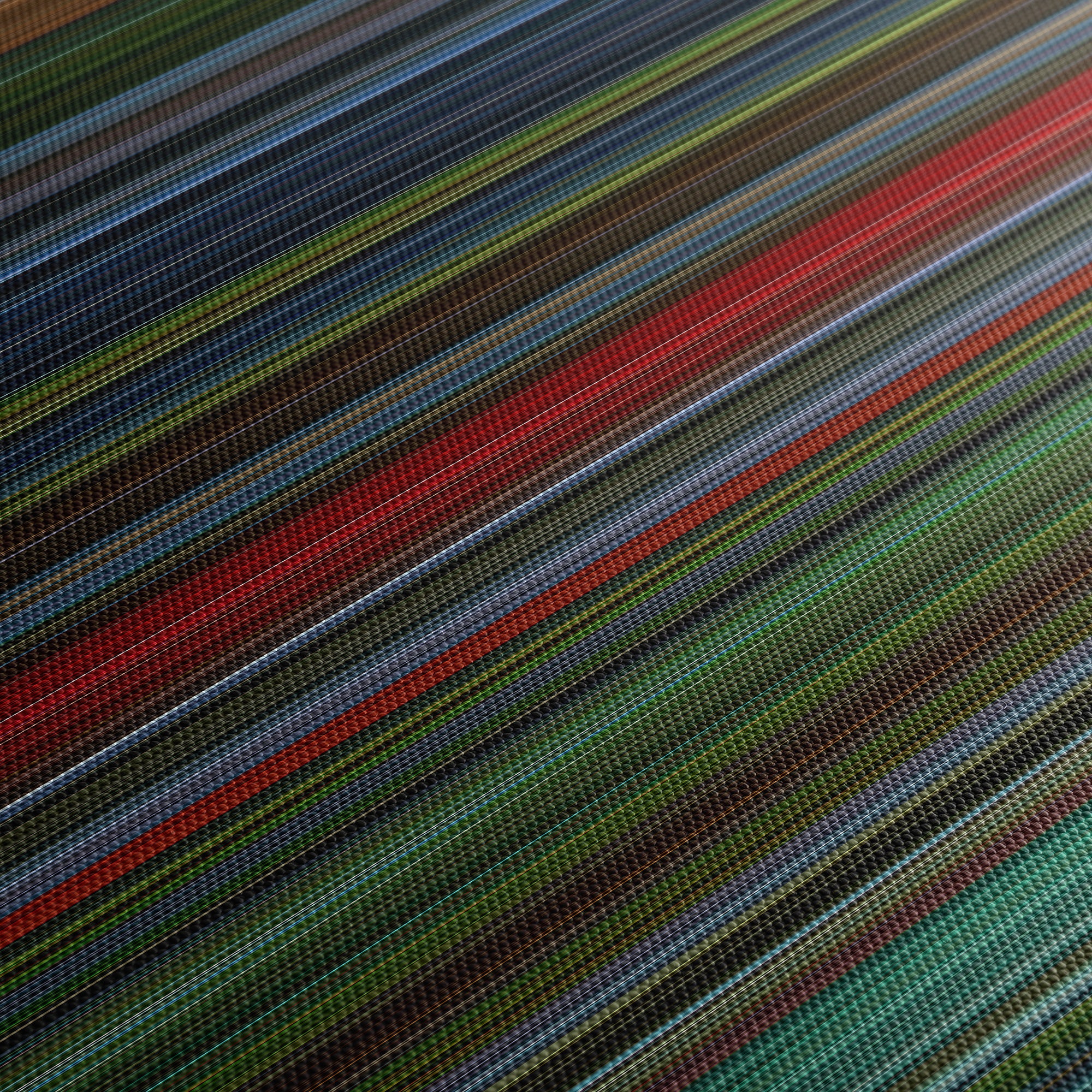 Saw IV (2007) CineSpectrum Color Spectrum Canvas Print - Close Up of Middle of Print