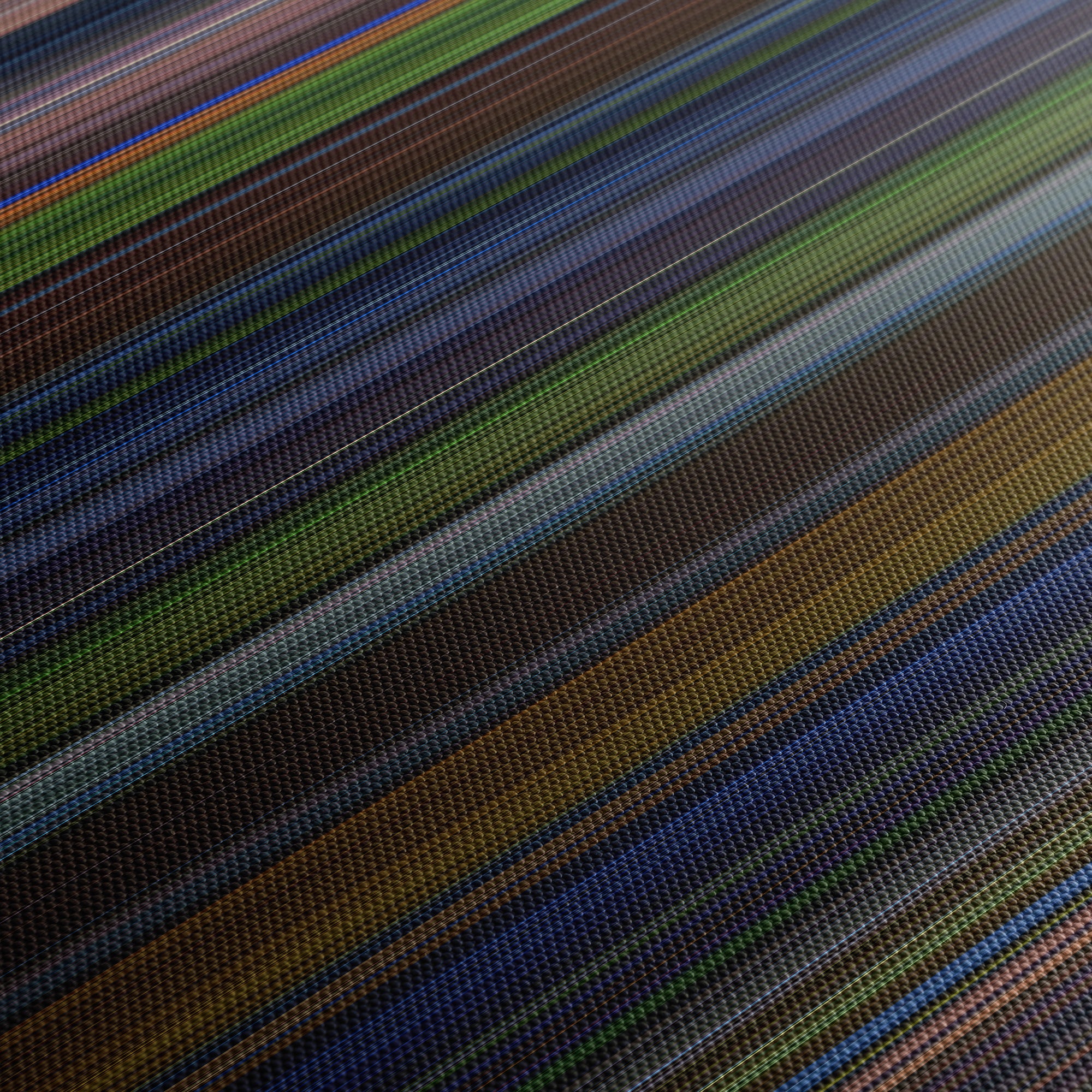 Saw VII (2010) CineSpectrum Color Spectrum Canvas Print - Close Up of Middle of Print