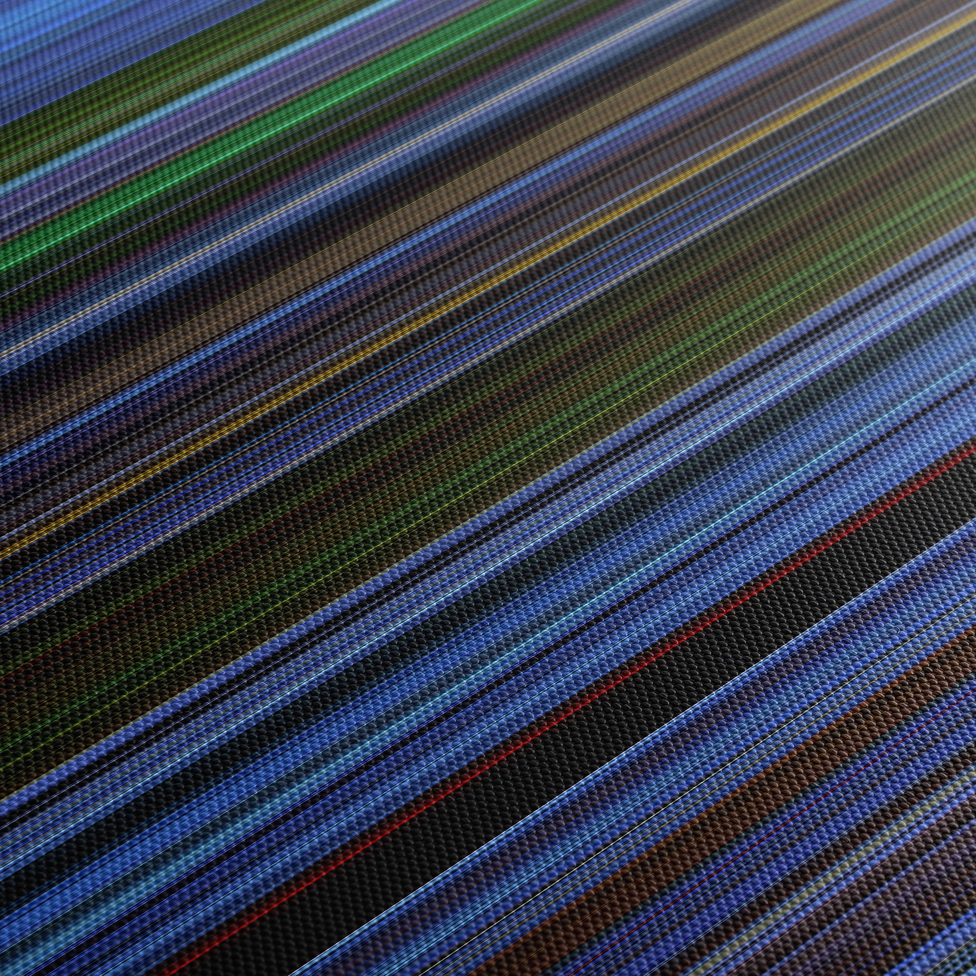 Saw (2004) CineSpectrum Color Spectrum Canvas Print - Close Up of Middle of Print