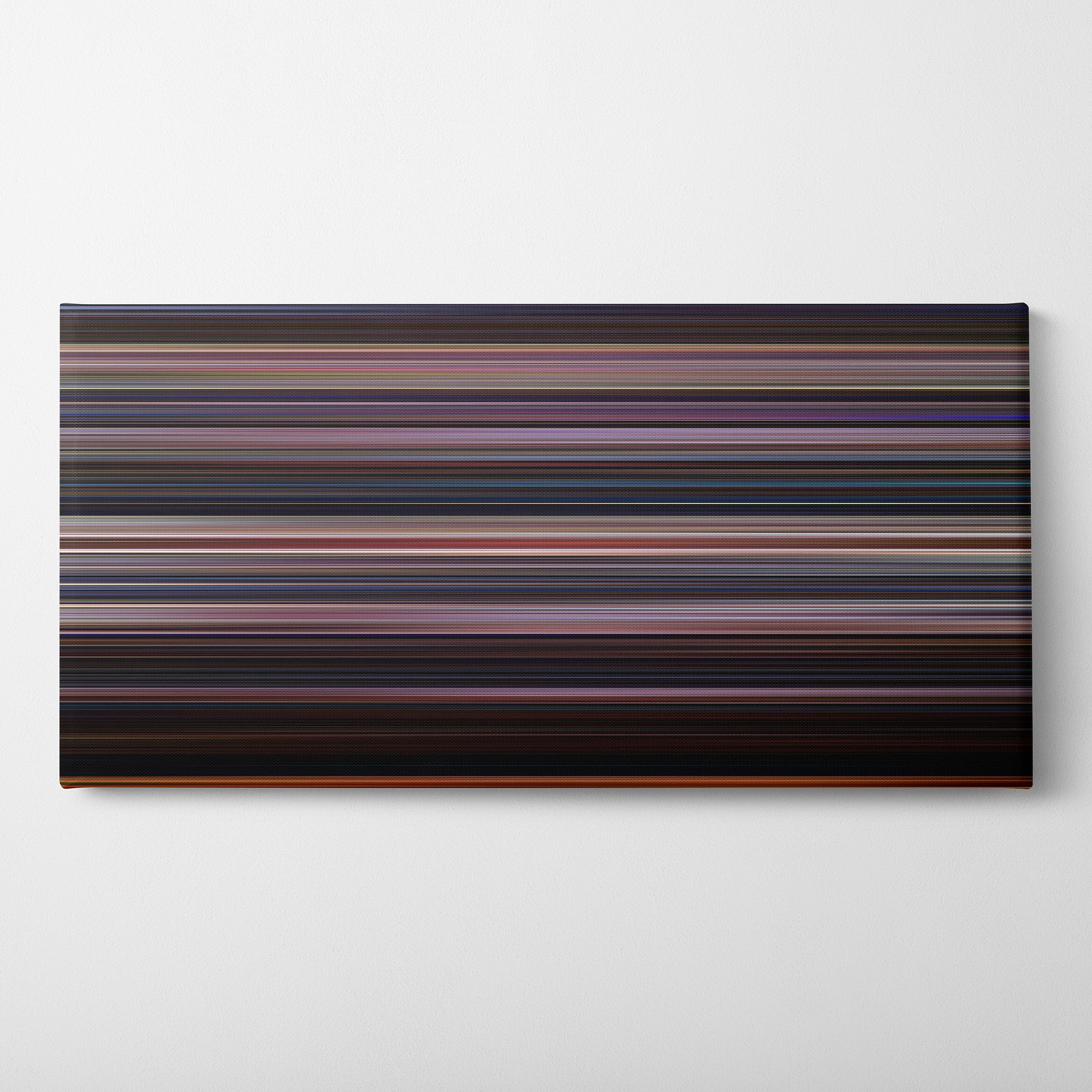 Scream 3 (2000) CineSpectrum Color Spectrum Canvas Print - Horizontal on Wall