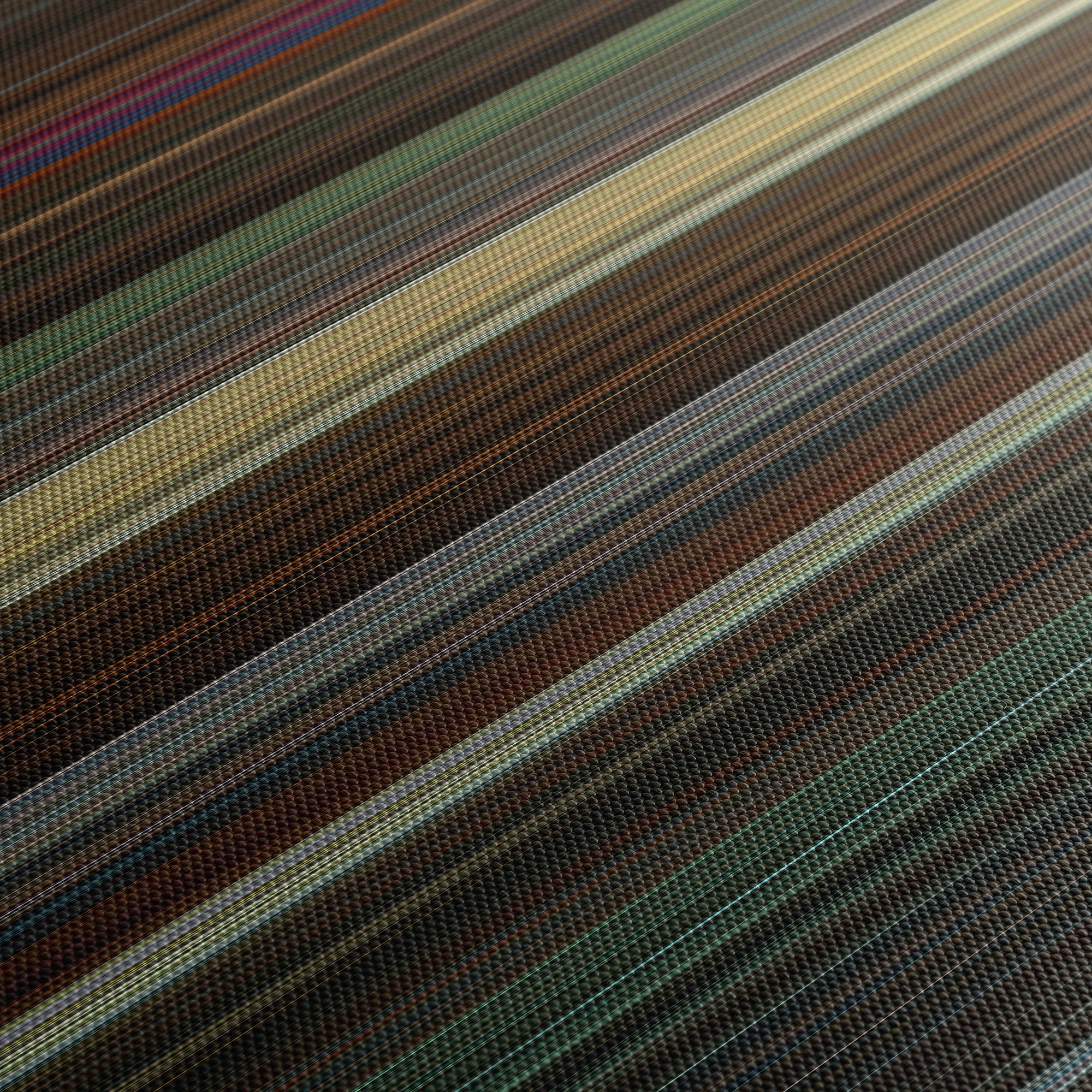 Scream VI (2023) CineSpectrum Color Spectrum Canvas Print - Close Up of Middle of Print