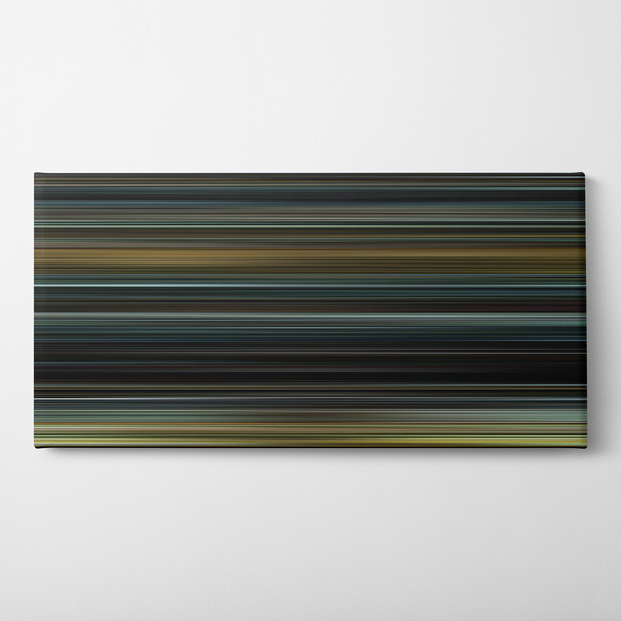 Se7en (1995) CineSpectrum Color Spectrum Canvas Print - Horizontal on Wall