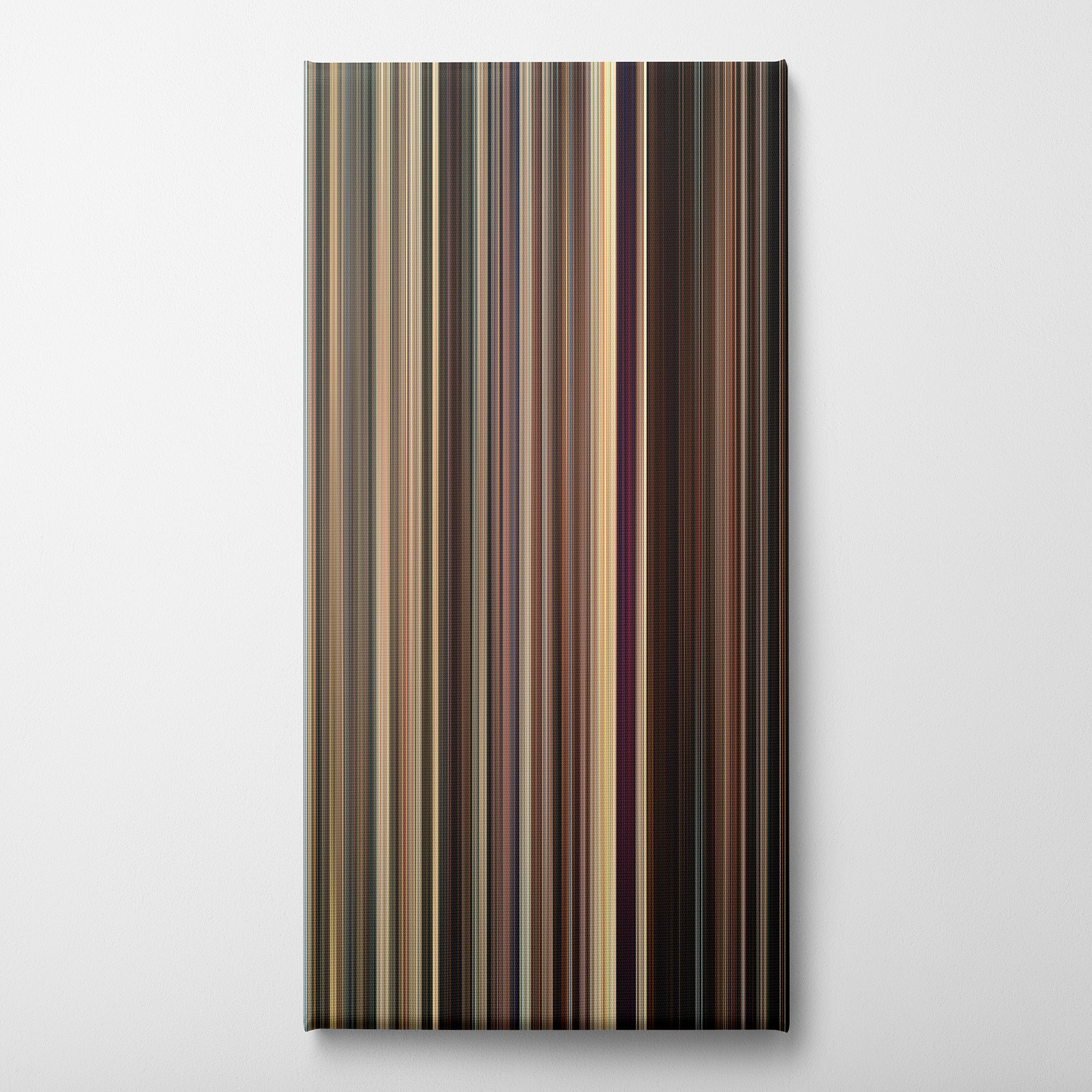Sex and the City 2 (2010) CineSpectrum Color Spectrum Canvas Print - Vertical on Wall