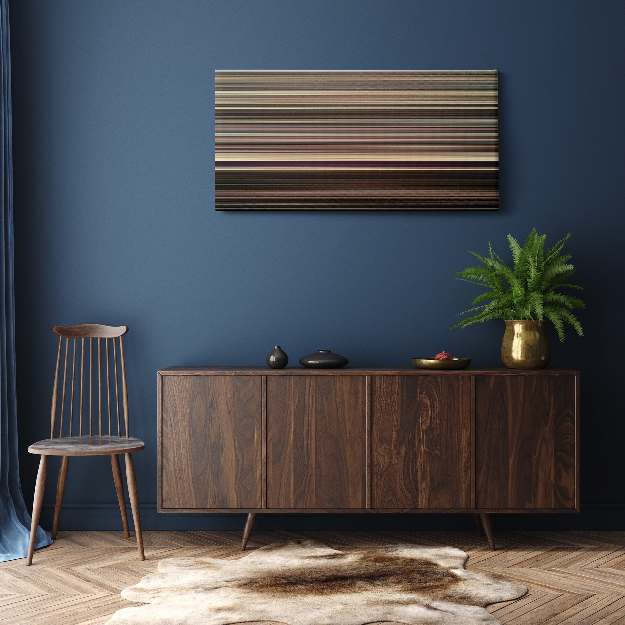 Sex and the City 2 (2010) CineSpectrum Color Spectrum Canvas Print - Hanging Horizontal on Wall in Room