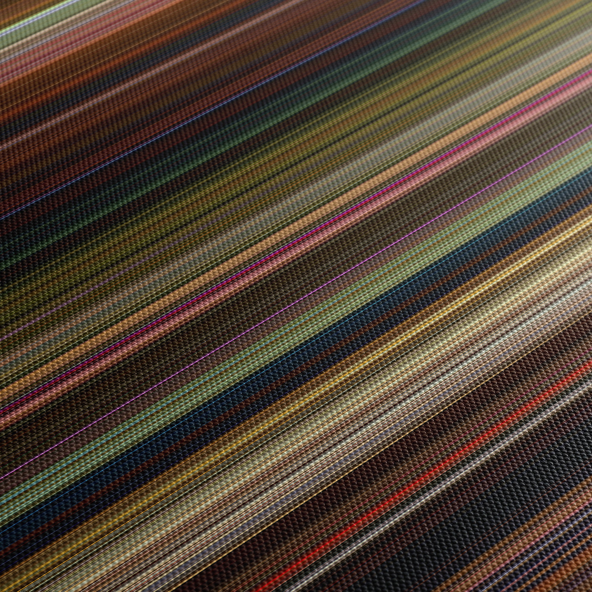 Shrek 2 (2004) CineSpectrum Color Spectrum Canvas Print - Close Up of Middle of Print