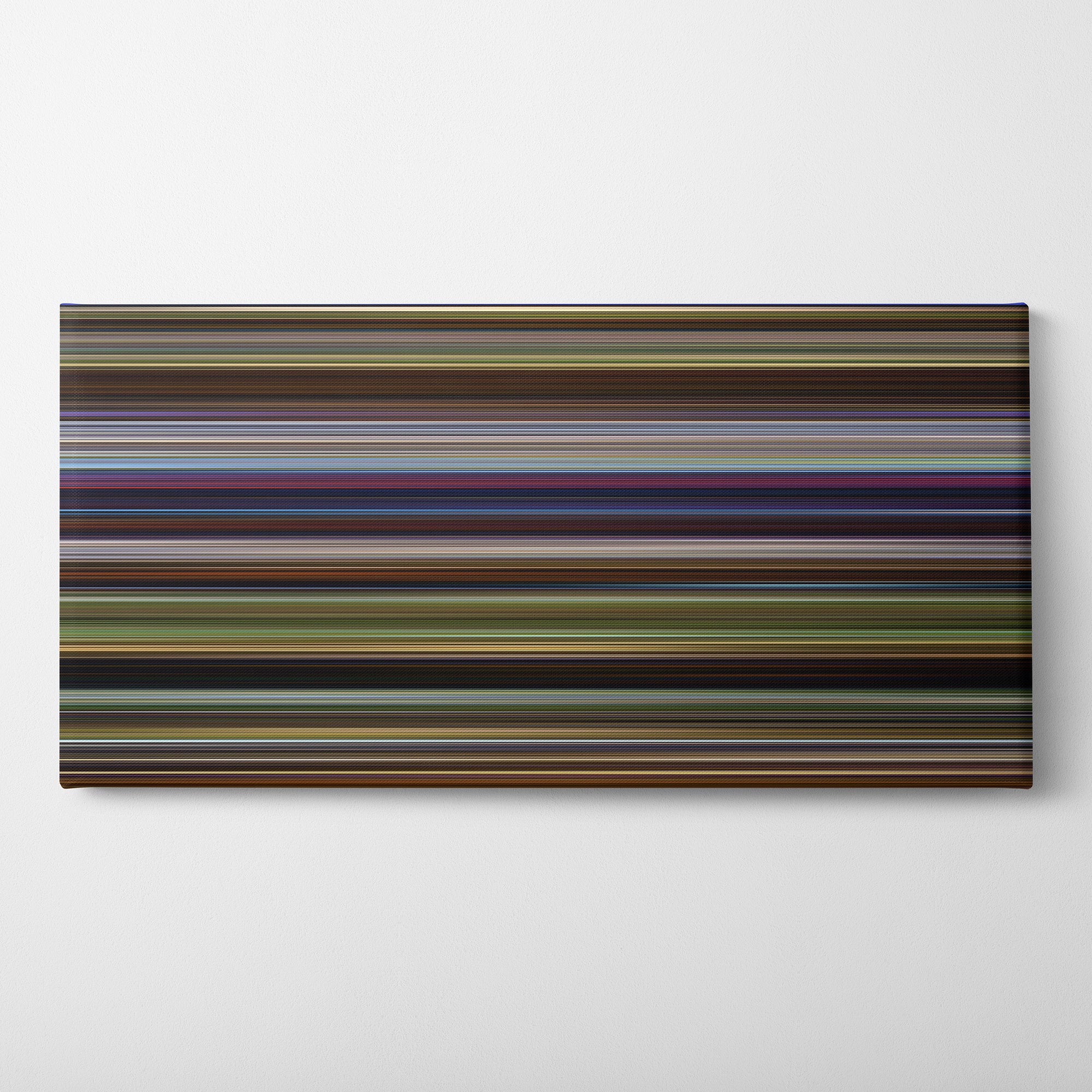 Shrek (2001) CineSpectrum Color Spectrum Canvas Print - Horizontal on Wall