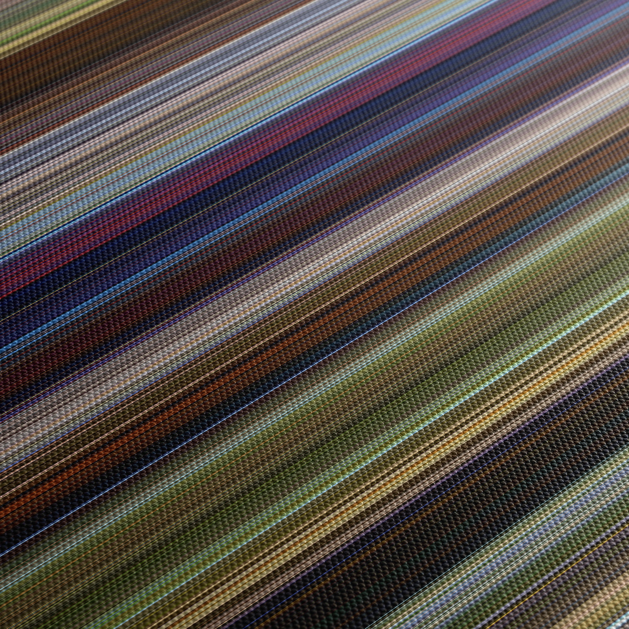 Shrek (2001) CineSpectrum Color Spectrum Canvas Print - Close Up of Middle of Print