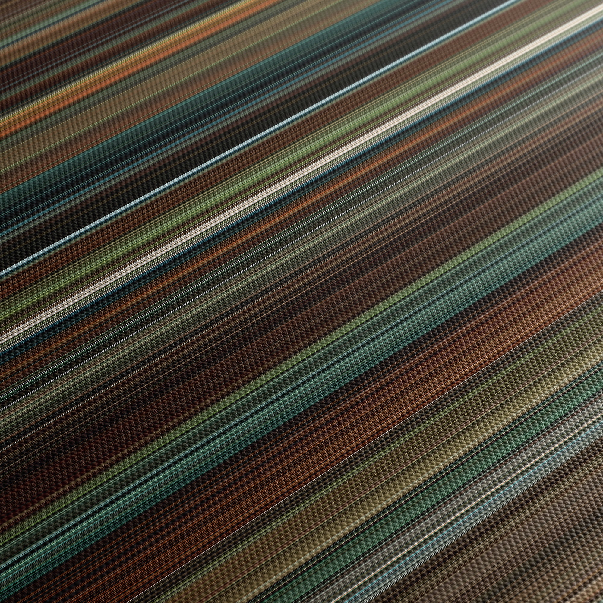 Shutter Island (2010) CineSpectrum Color Spectrum Canvas Print - Close Up of Middle of Print