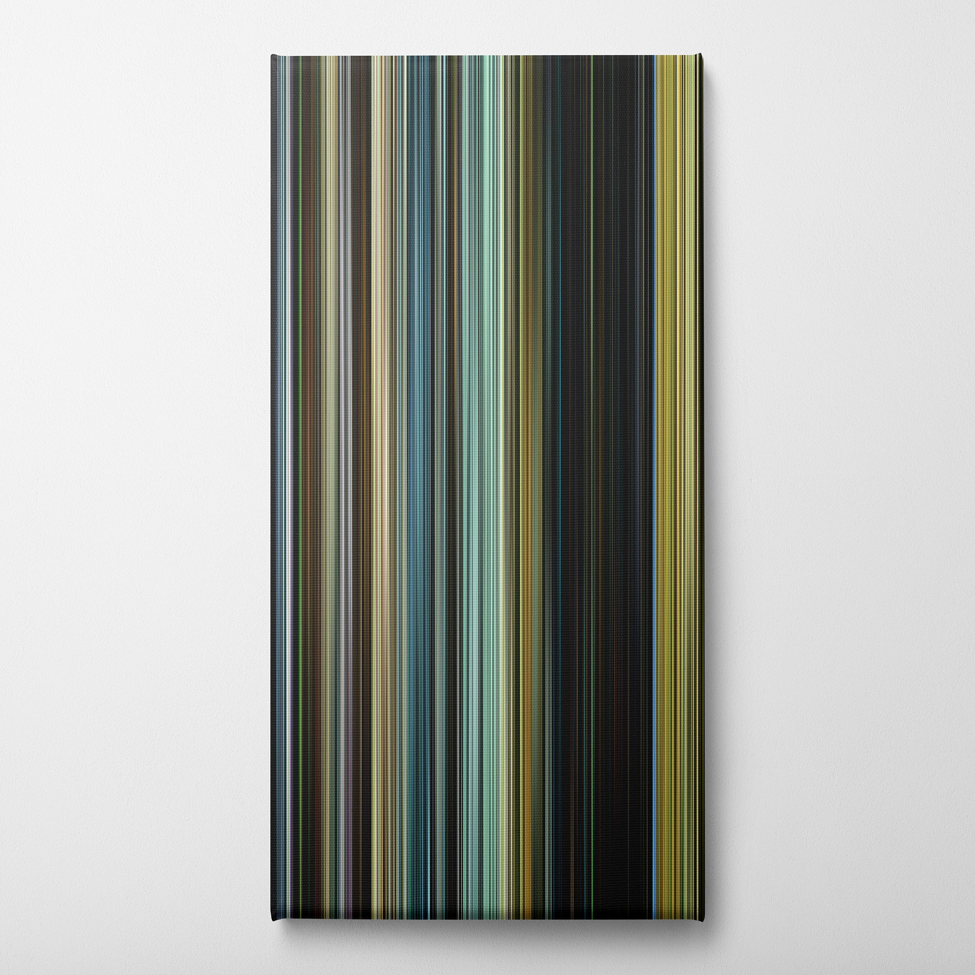 Sicario - Day of the Soldado (2018) CineSpectrum Color Spectrum Canvas Print - Vertical on Wall