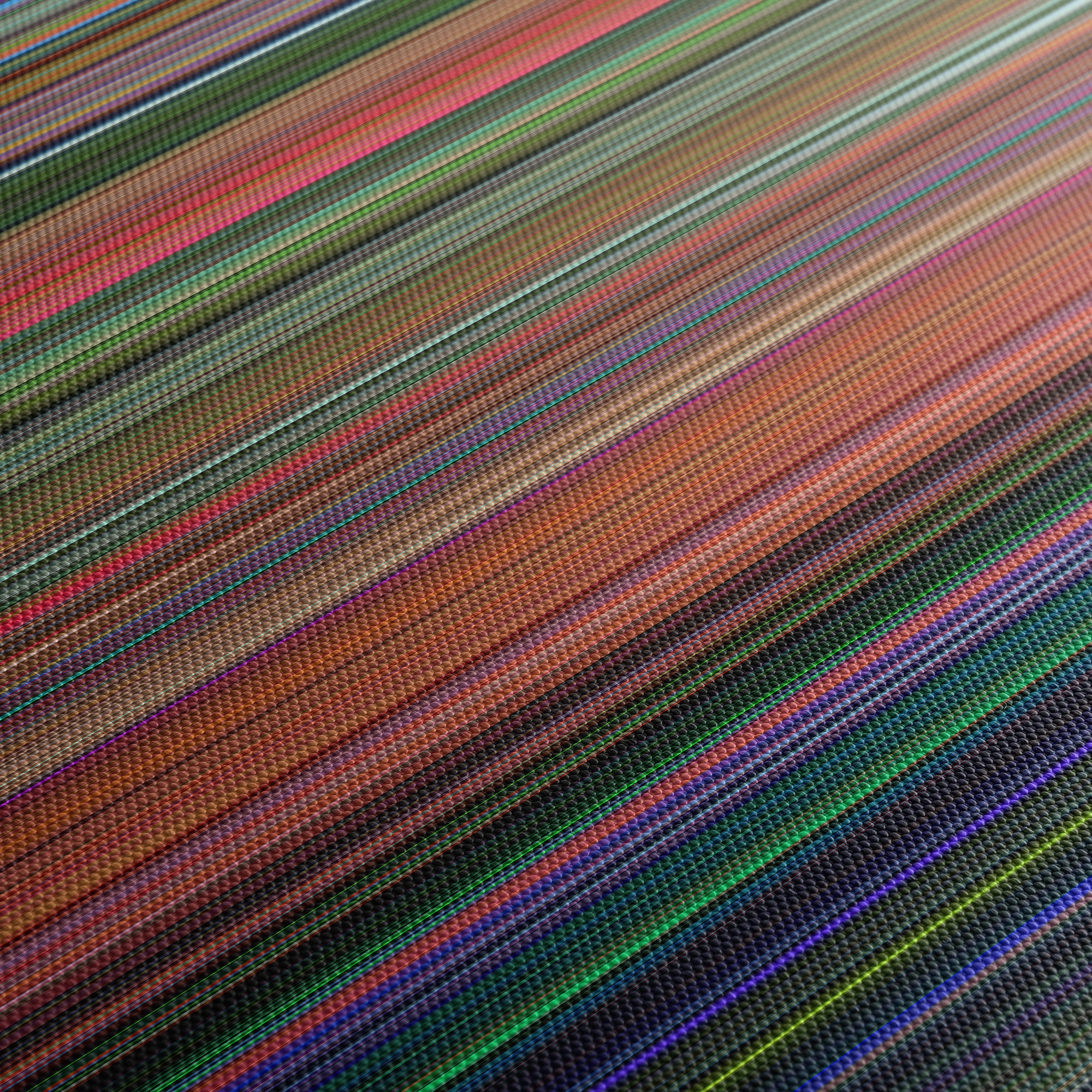 Sleeping Beauty (1959) CineSpectrum Color Spectrum Canvas Print - Close Up of Middle of Print