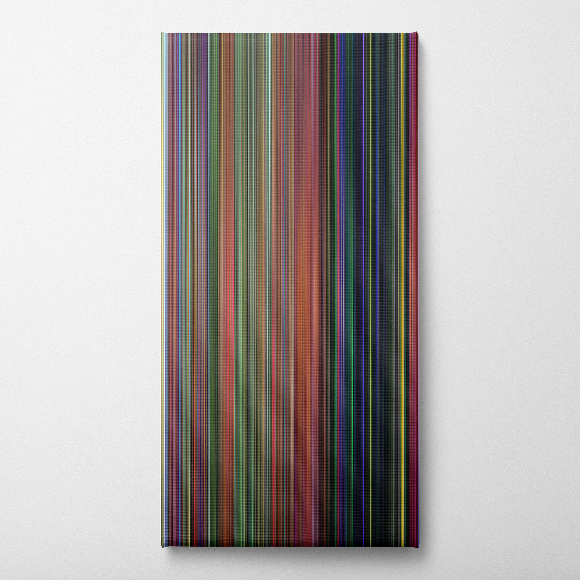 Sleeping Beauty (1959) CineSpectrum Color Spectrum Canvas Print - Vertical on Wall