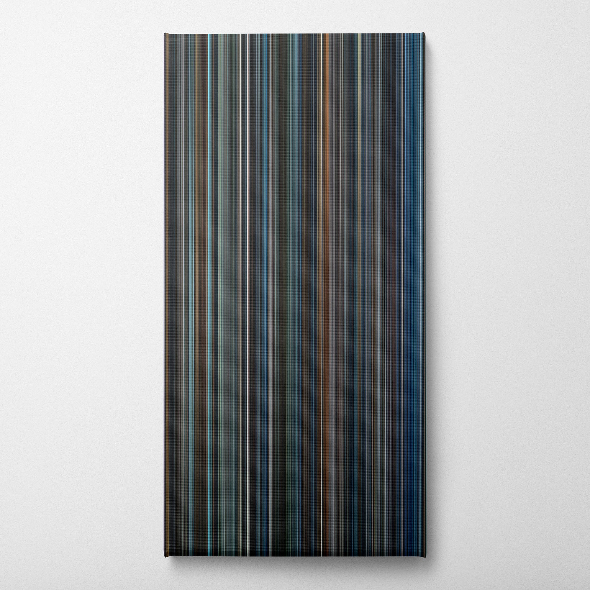Sleepy Hollow (1999) CineSpectrum Color Spectrum Canvas Print - Vertical on Wall