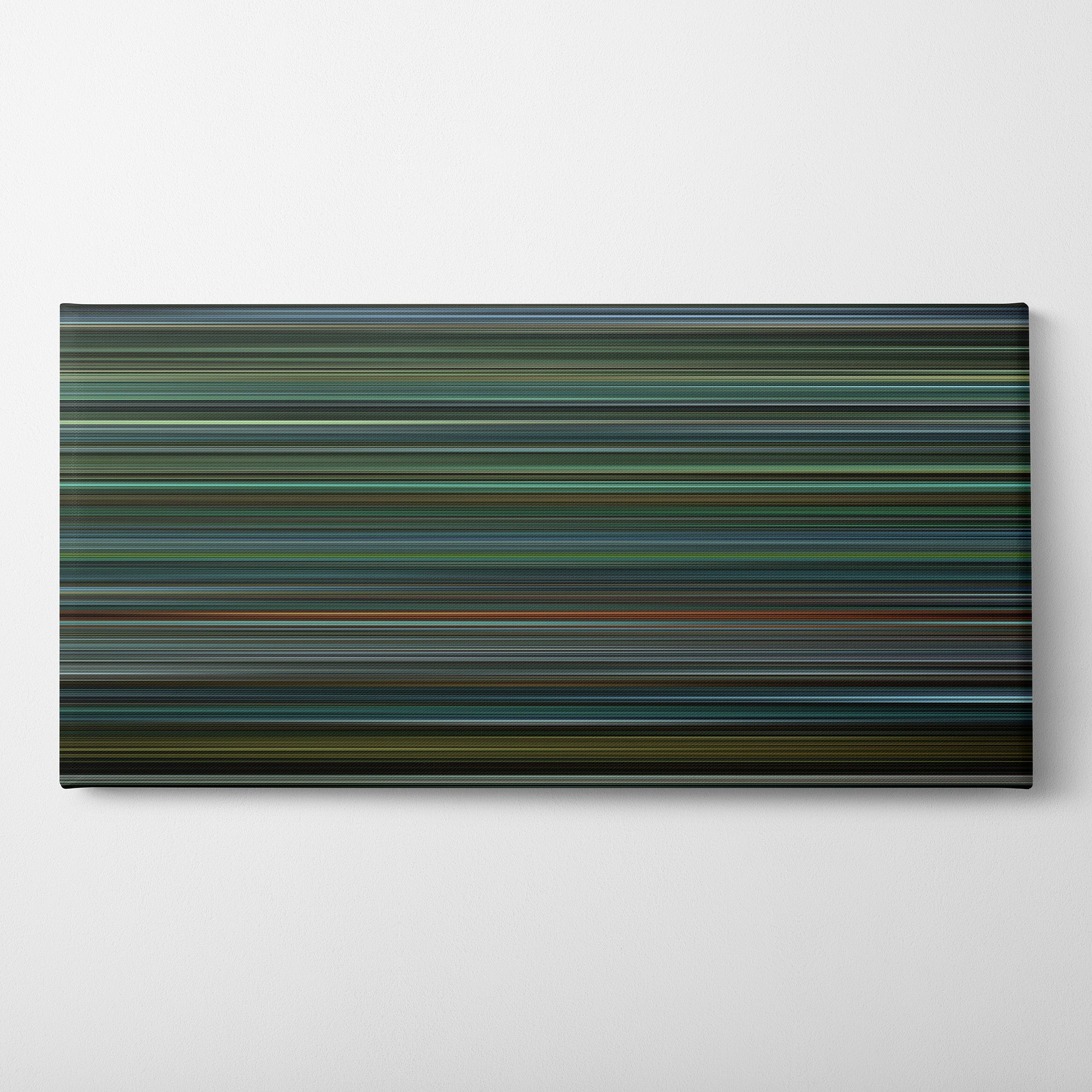 Snatch (2000) CineSpectrum Color Spectrum Canvas Print - Horizontal on Wall