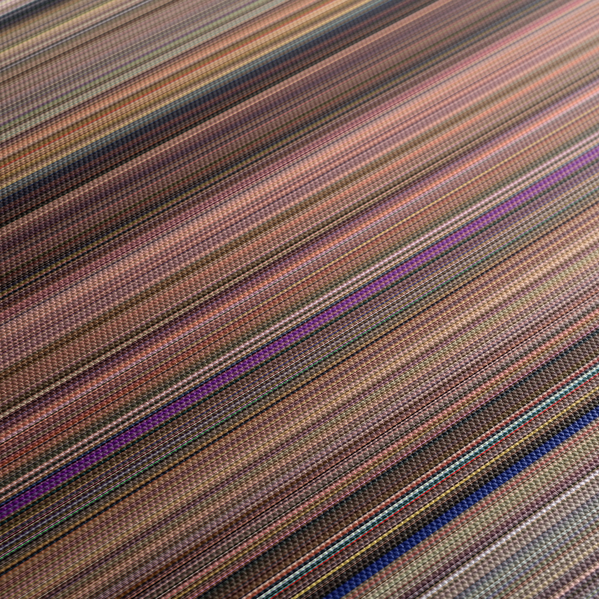 Snow White and the Seven Dwarfs (1937) CineSpectrum Color Spectrum Canvas Print - Close Up of Middle of Print