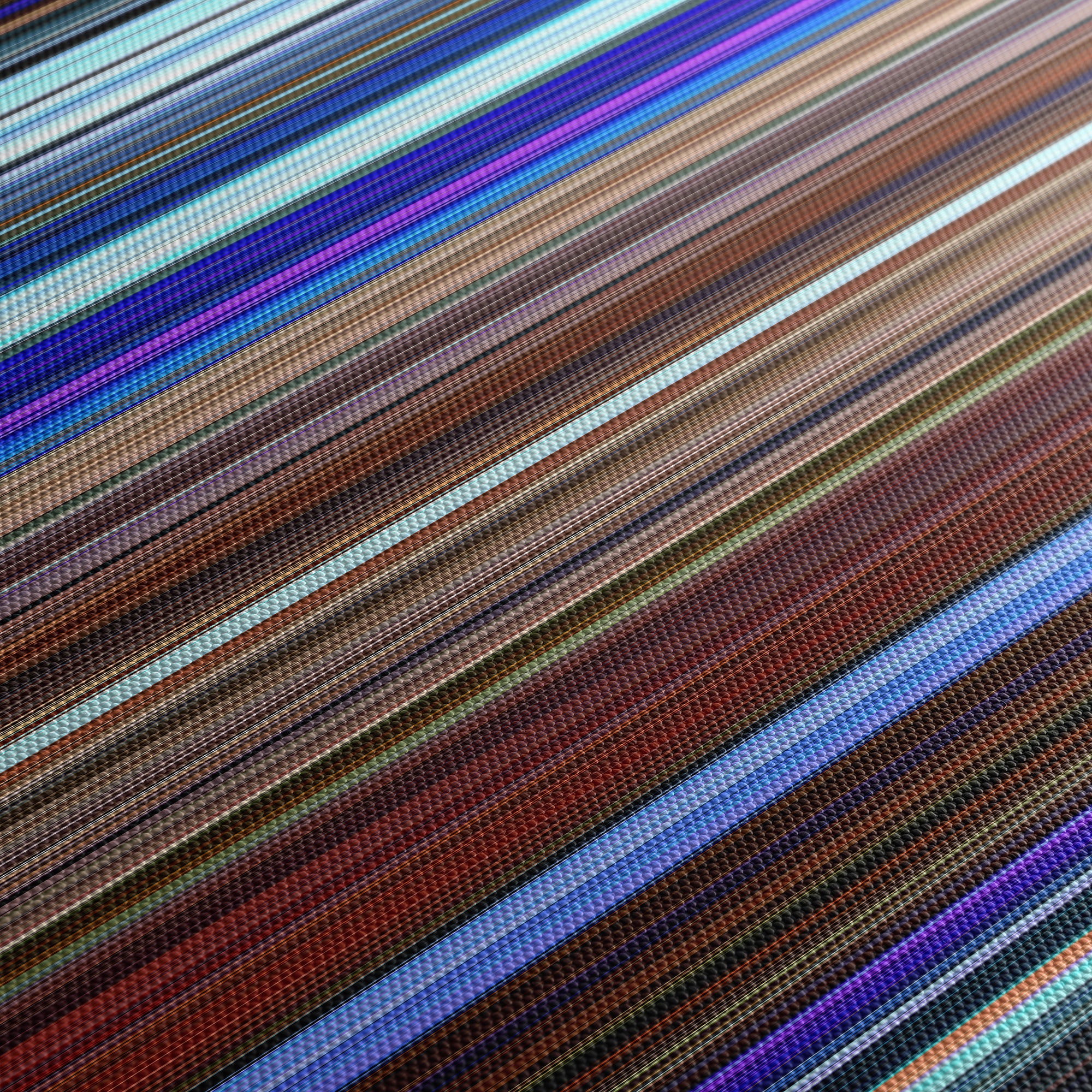 Soul (2020) CineSpectrum Color Spectrum Canvas Print - Close Up of Middle of Print