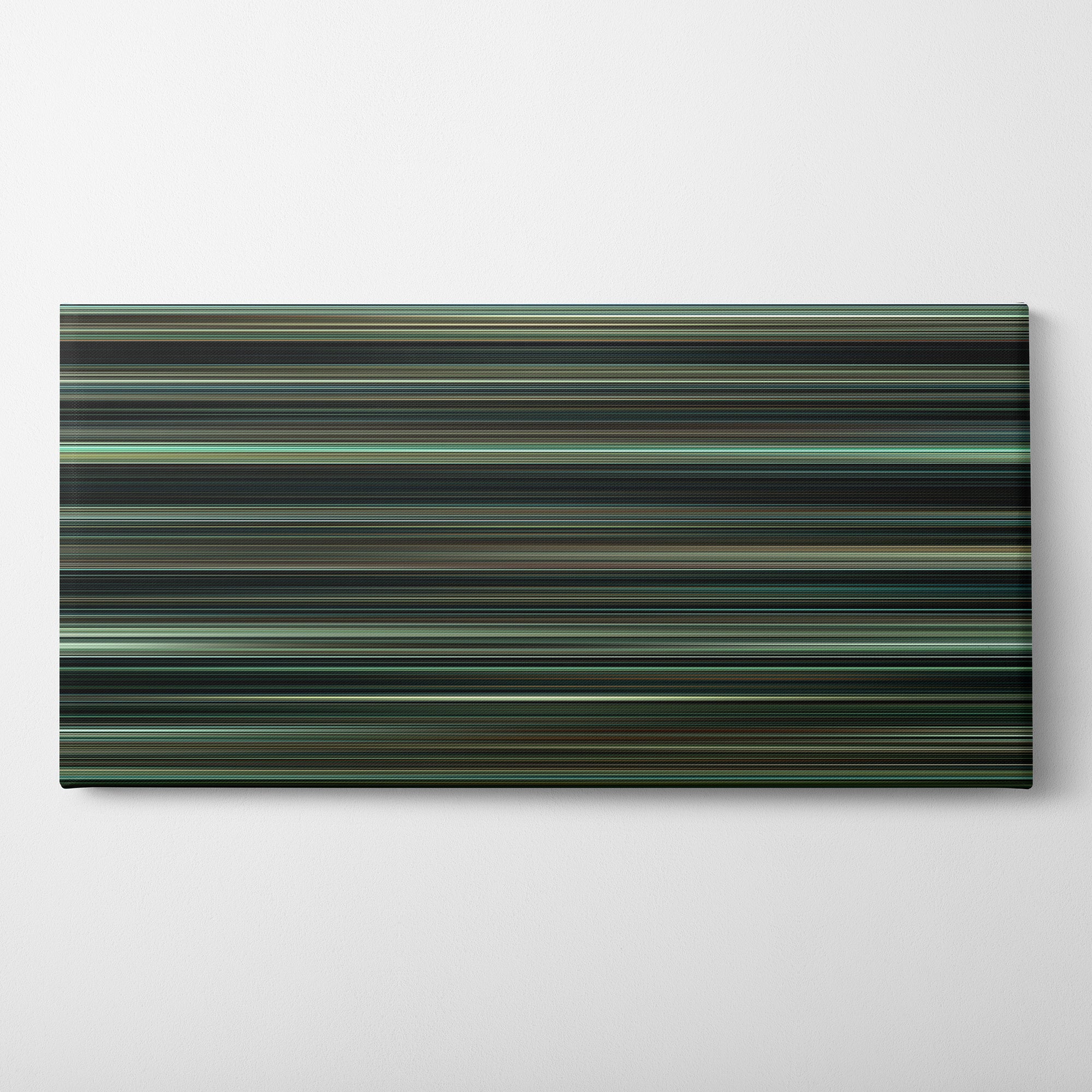 Source Code (2011) CineSpectrum Color Spectrum Canvas Print - Horizontal on Wall