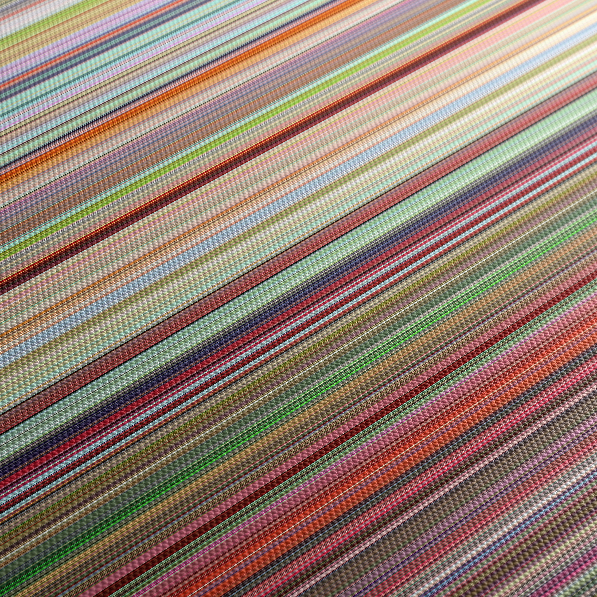 South Park - Bigger Longer and Uncut (1999) CineSpectrum Color Spectrum Canvas Print - Close Up of Middle of Print