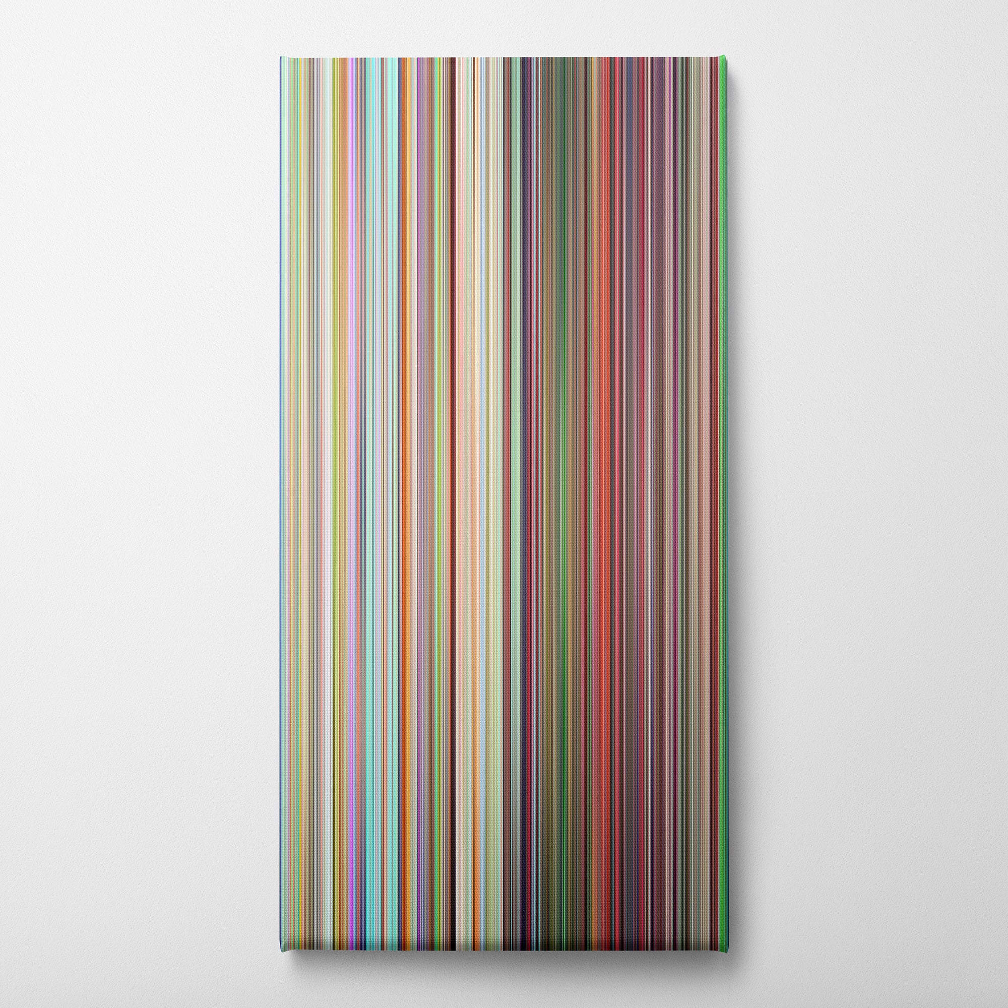 South Park - Bigger Longer and Uncut (1999) CineSpectrum Color Spectrum Canvas Print - Vertical on Wall