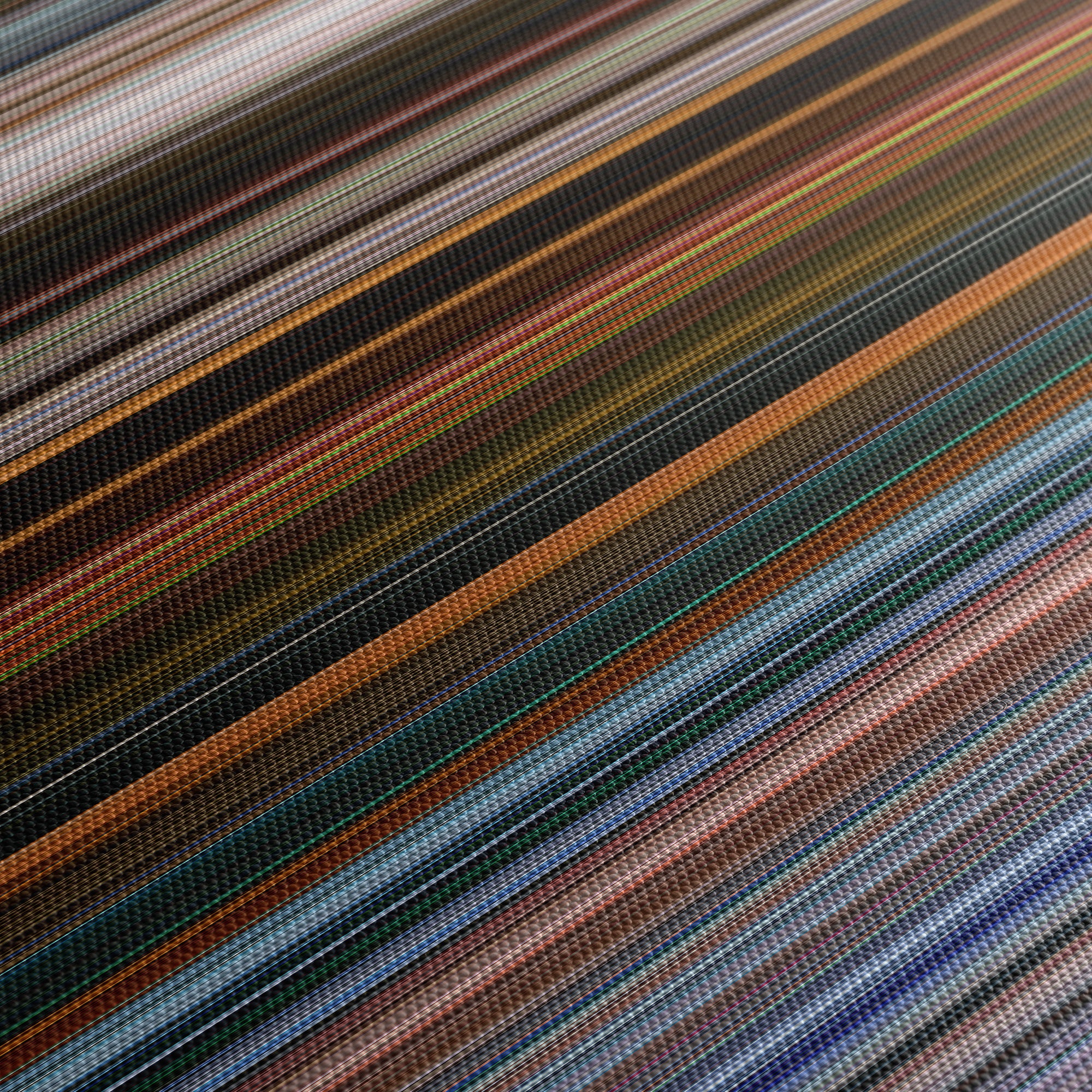 Spider-Man - Far From Home (2019) CineSpectrum Color Spectrum Canvas Print - Close Up of Middle of Print