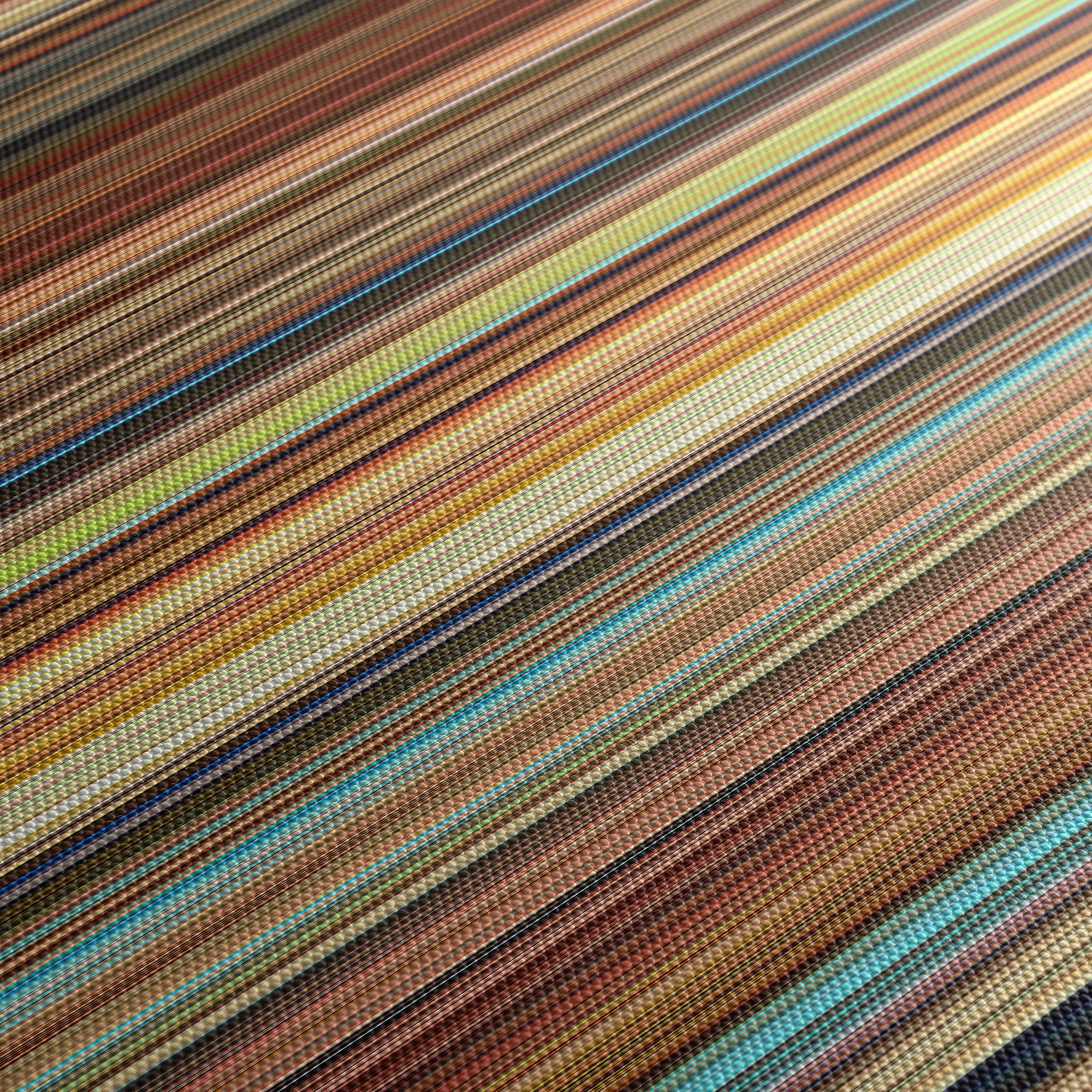 Spirited Away (2001) CineSpectrum Color Spectrum Canvas Print - Close Up of Middle of Print